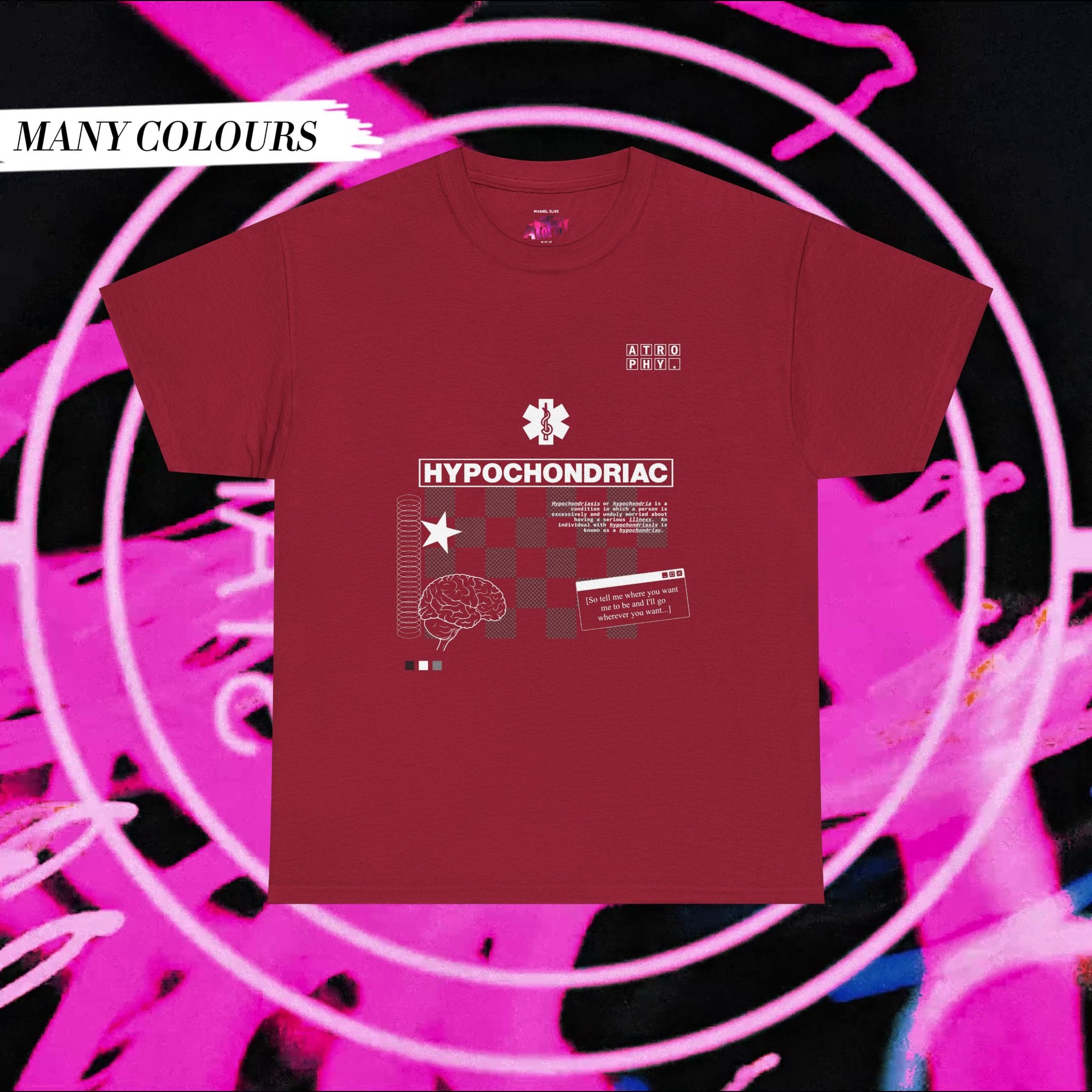 "Atrophy" Hypochondriac Brutalist T-Shirt