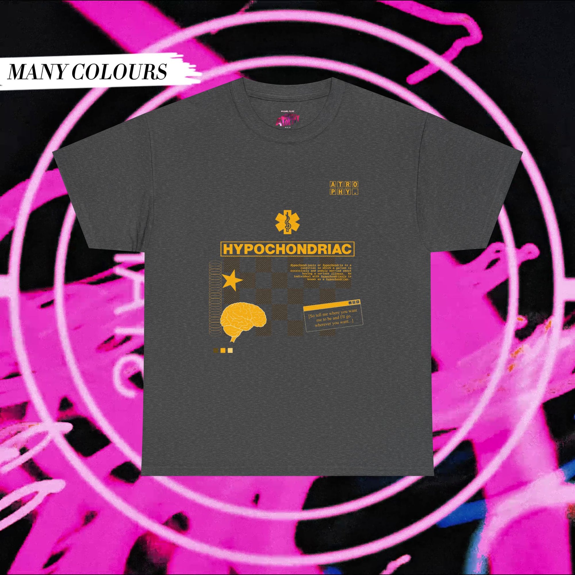 "Atrophy" Hypochondriac Brutalist T-Shirt