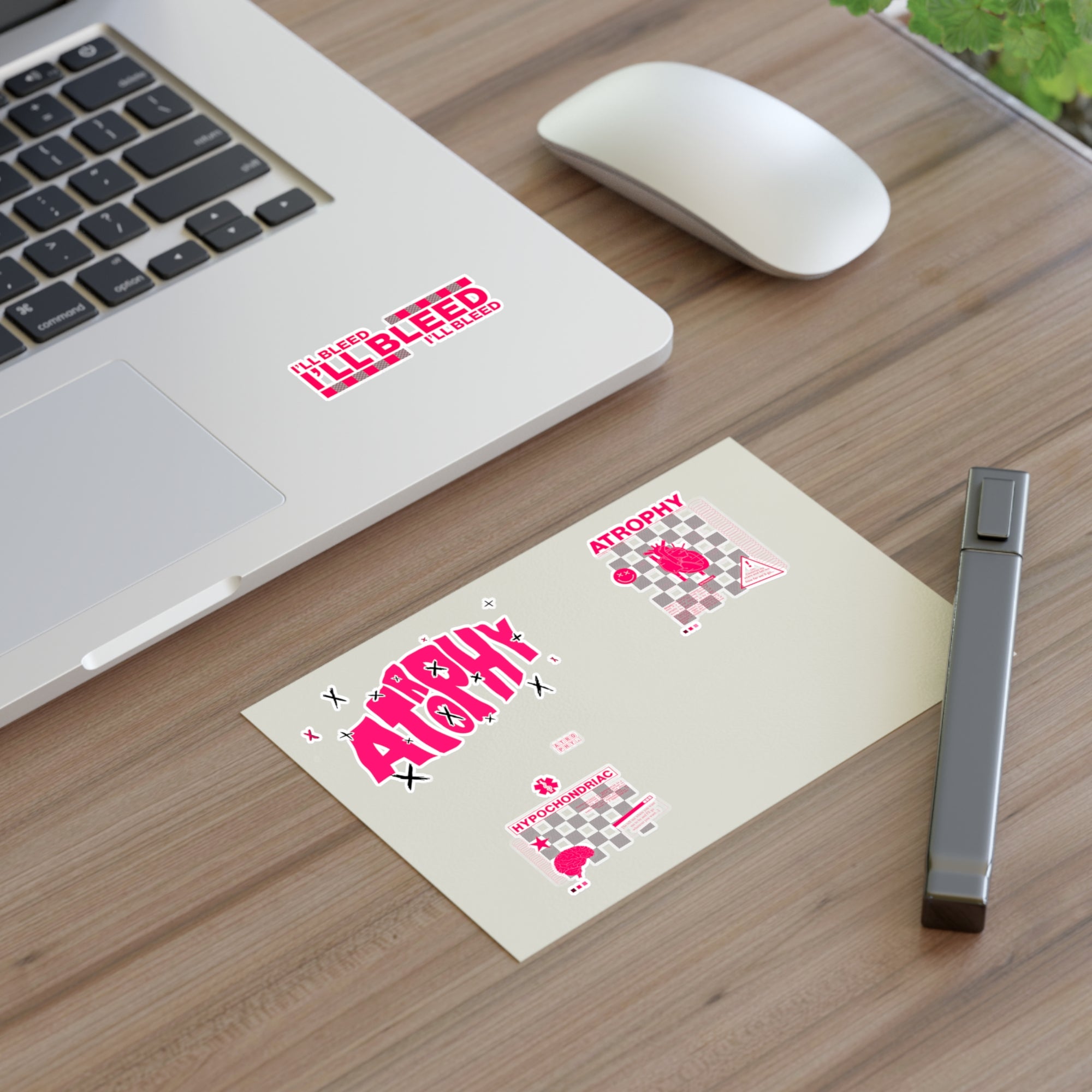 "Atrophy" Sticker Sheet