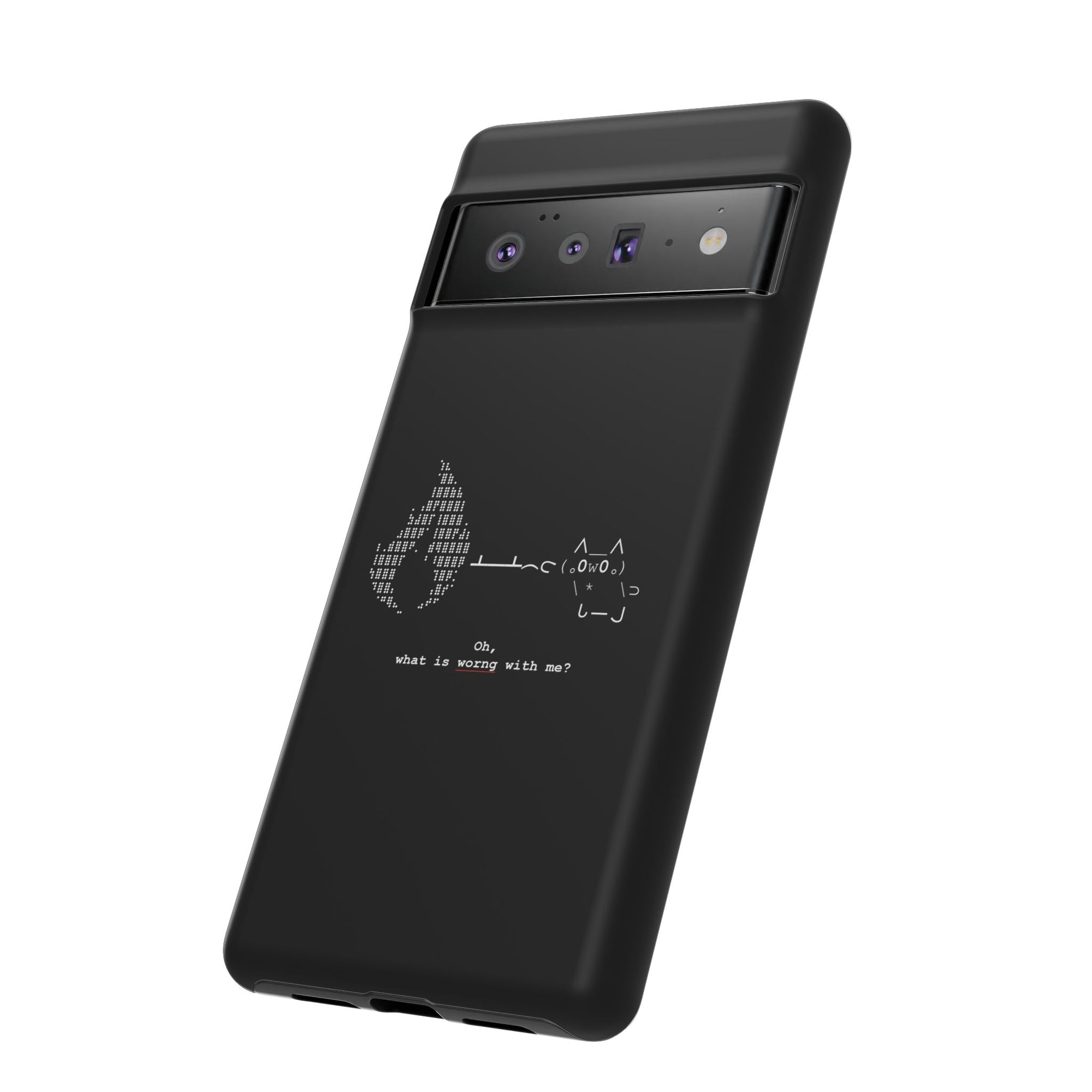 "Atrophy" ASCII Art Phonecase
