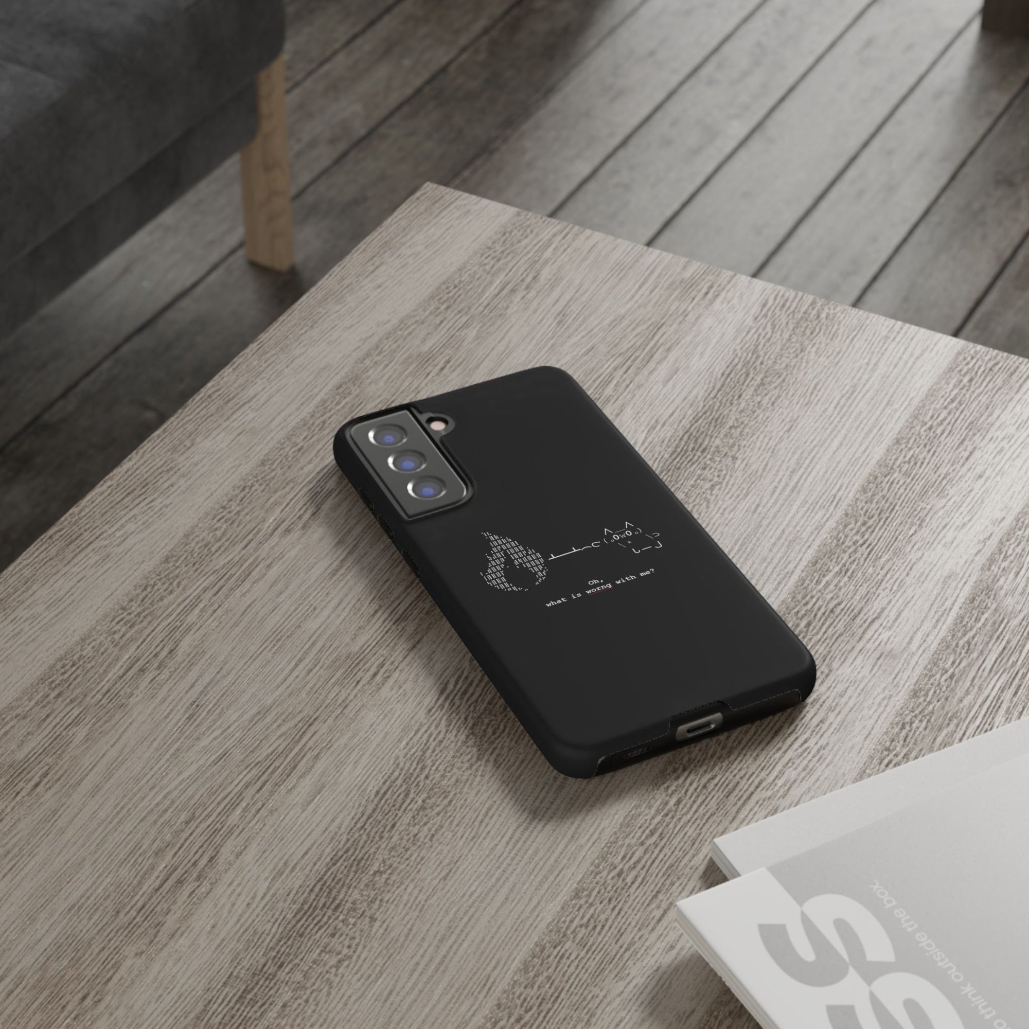 "Atrophy" ASCII Art Phonecase
