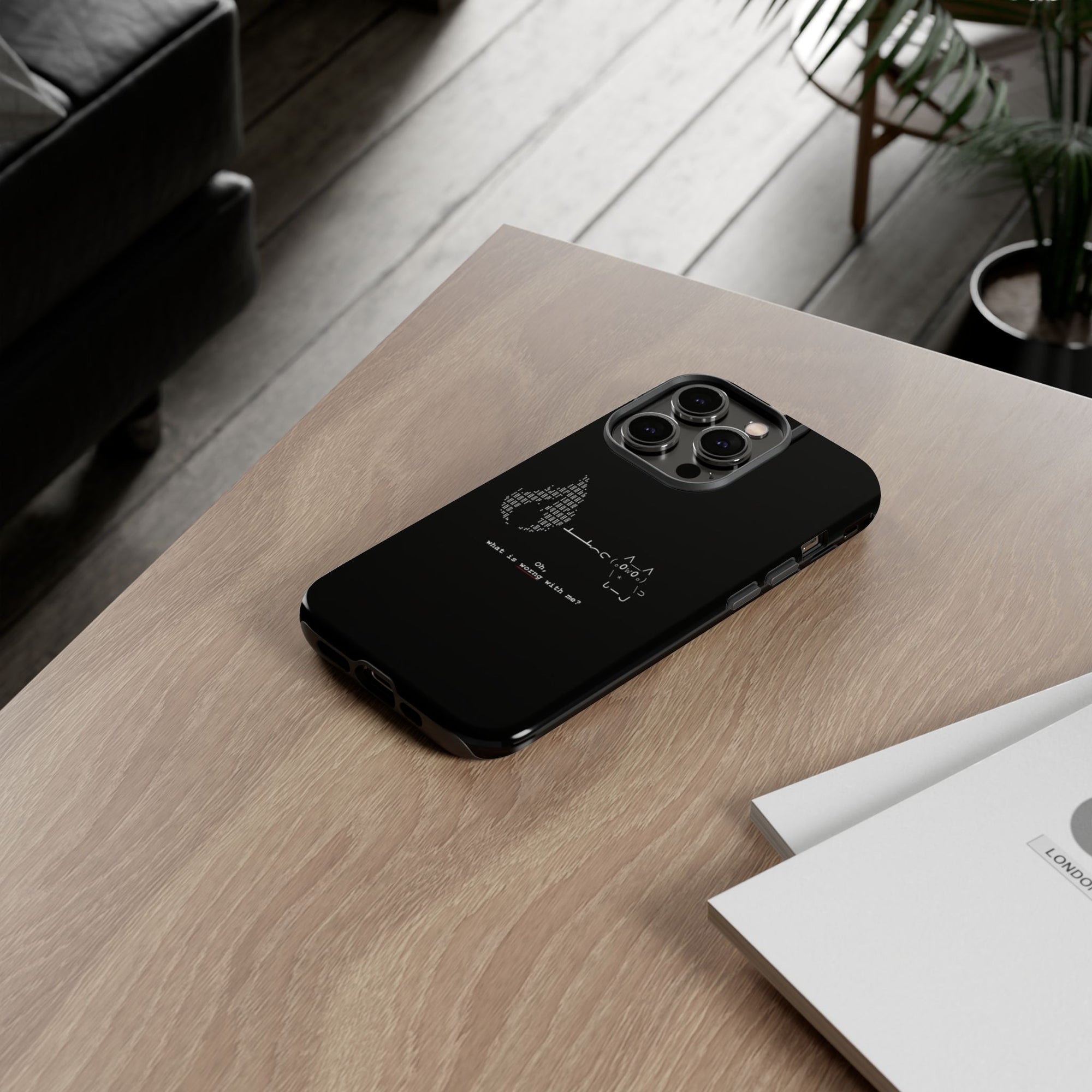 "Atrophy" ASCII Art Phonecase