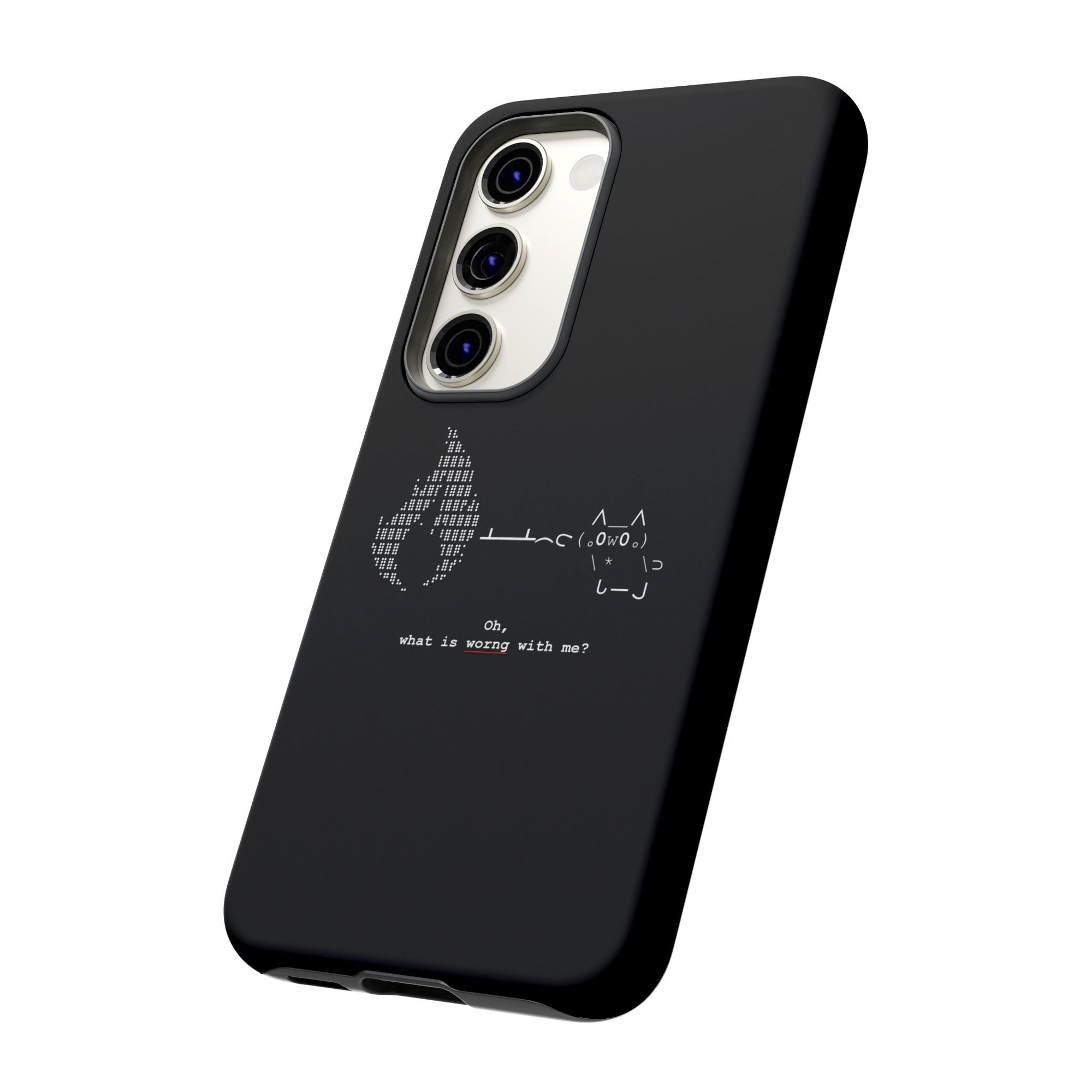 "Atrophy" ASCII Art Phonecase