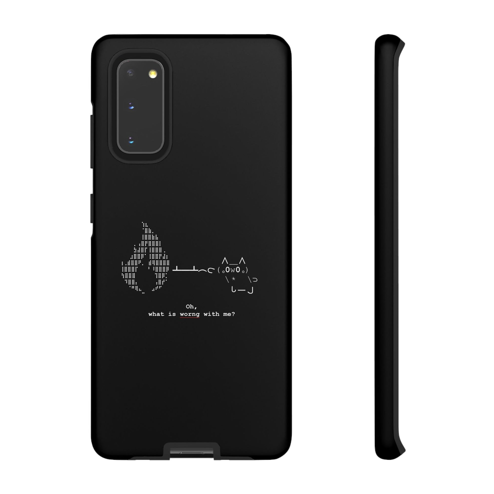 "Atrophy" ASCII Art Phonecase