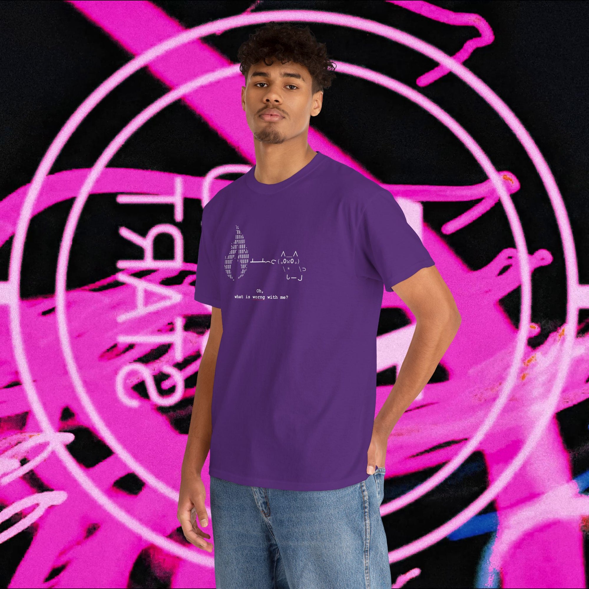 "Atrophy" ASCII Art T-Shirt