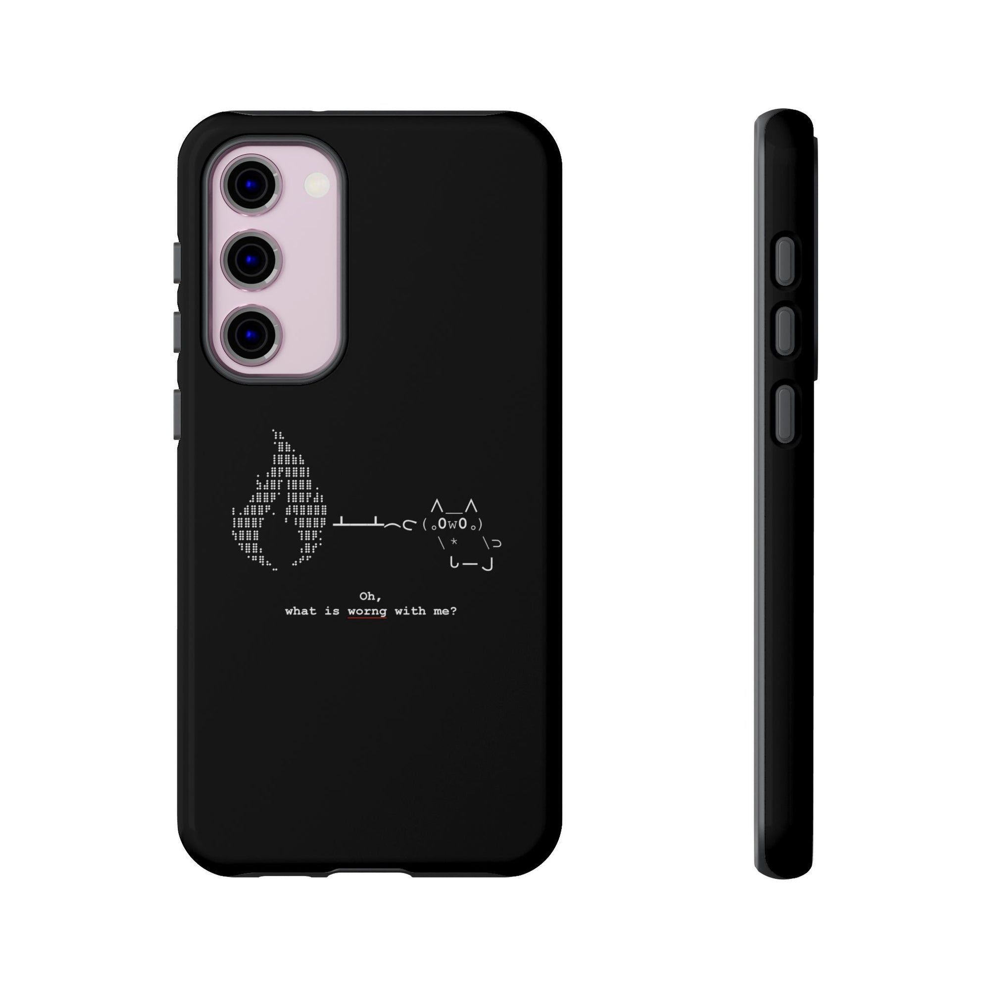 "Atrophy" ASCII Art Phonecase