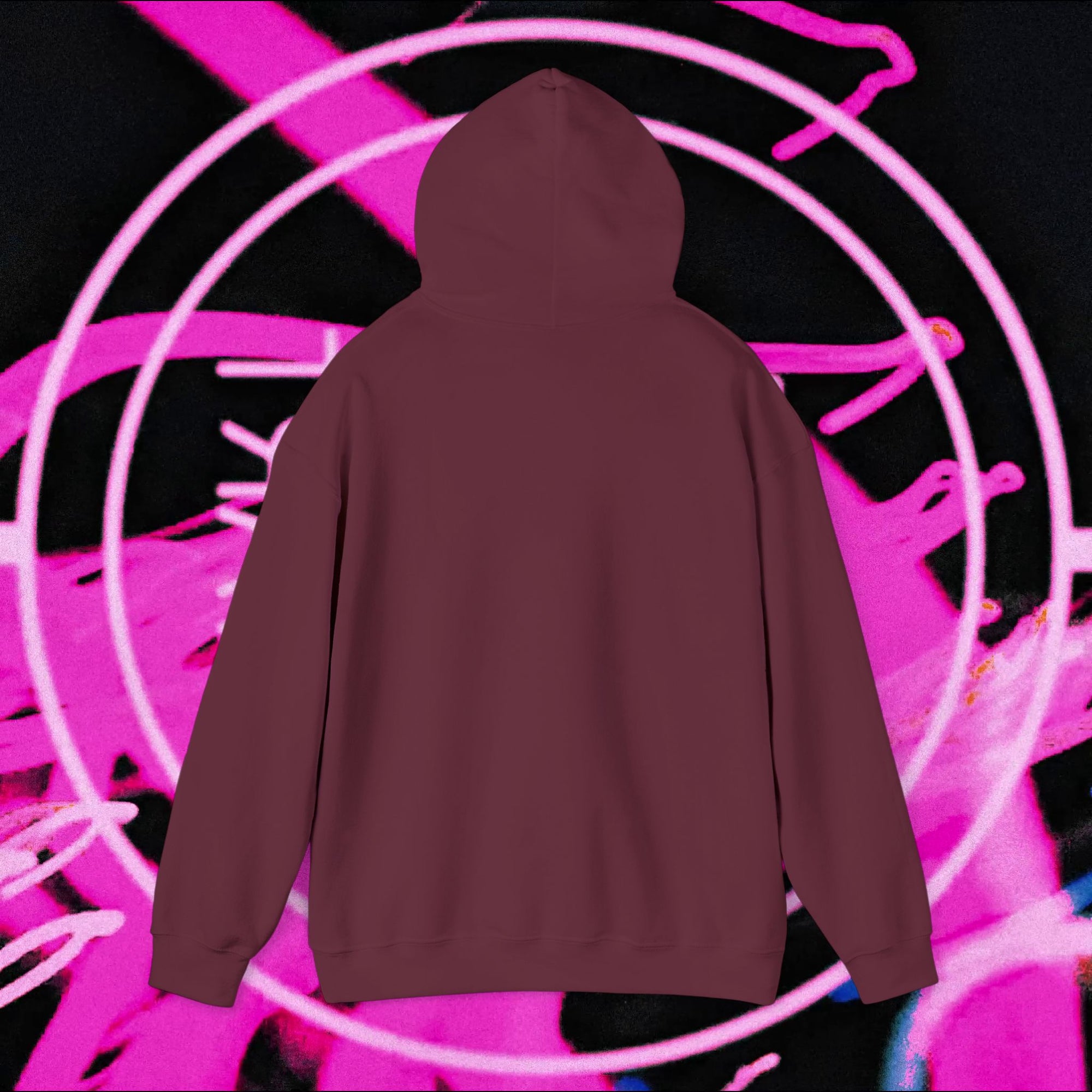 "Atrophy" ASCII Art Embroided Hoodie