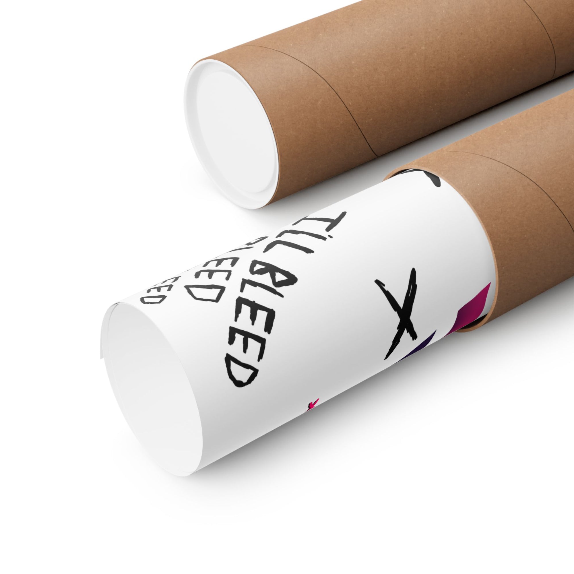 "Atrophy" X-Trophy Poster (White)