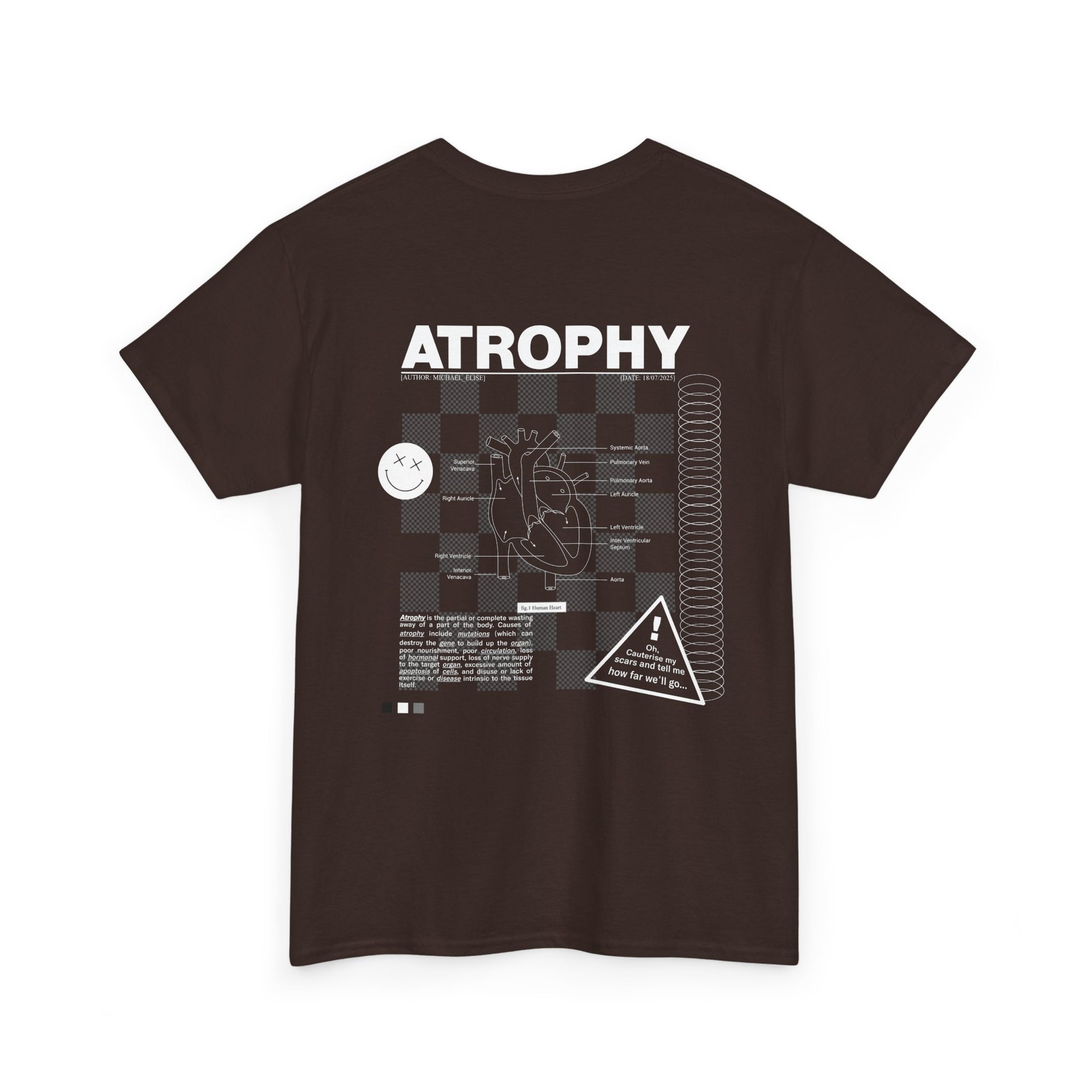 "Atrophy" Hypochondriac Brutalist T-Shirt (Dan's Version)
