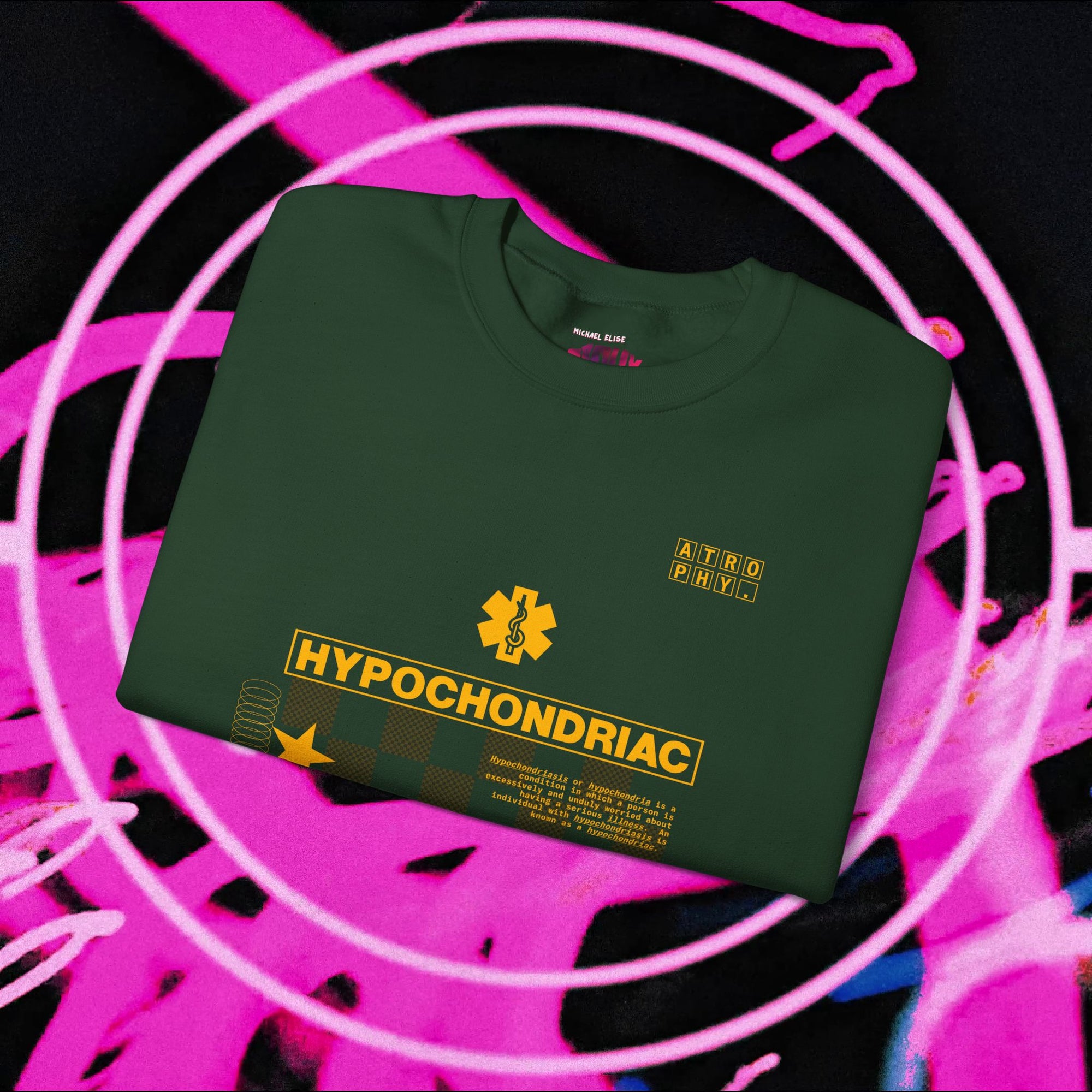 "Atrophy" Hypochondriac Brutalist Sweatshirt