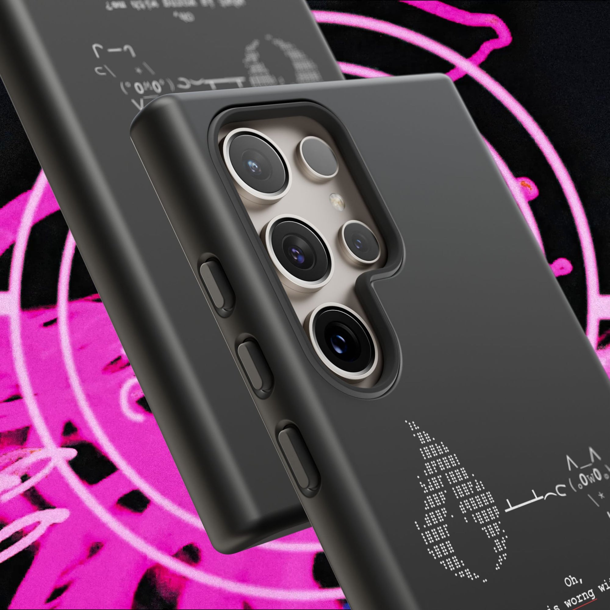 "Atrophy" ASCII Art Phonecase