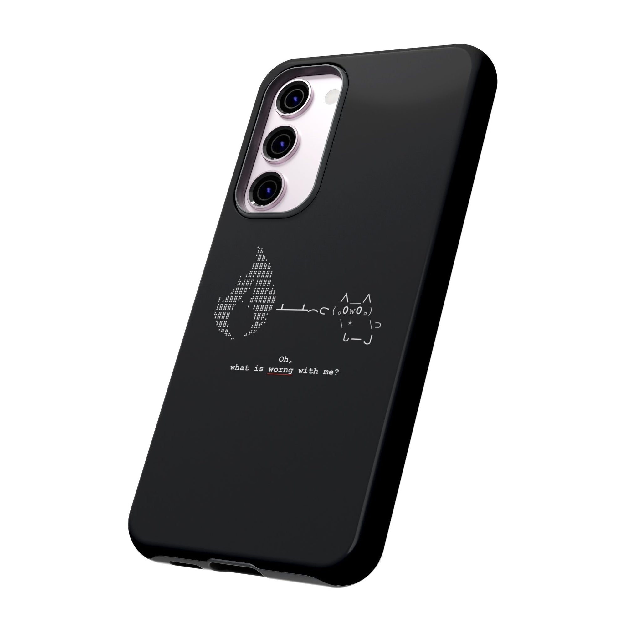 "Atrophy" ASCII Art Phonecase
