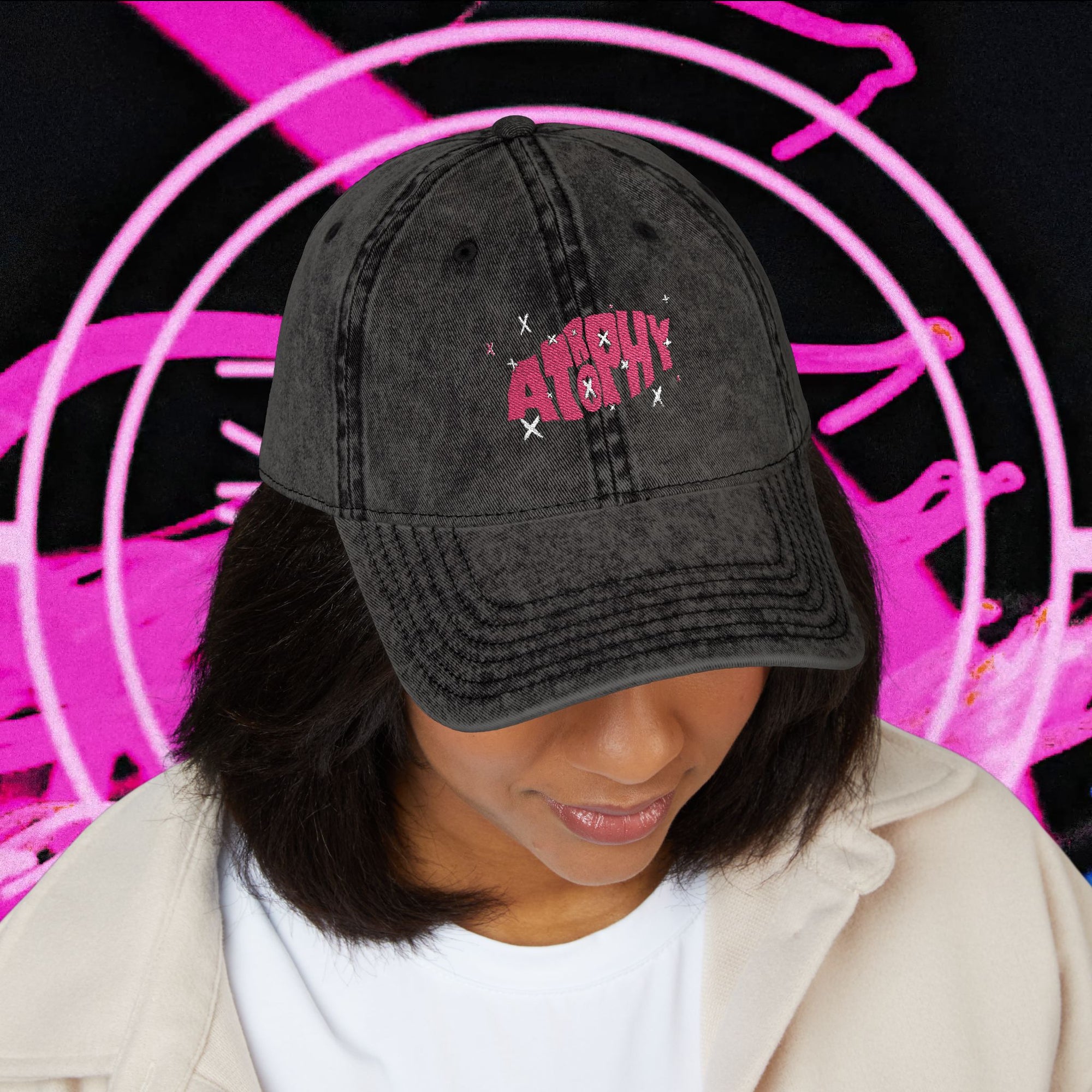 "Atrophy" X-Trophy Embroided Cap