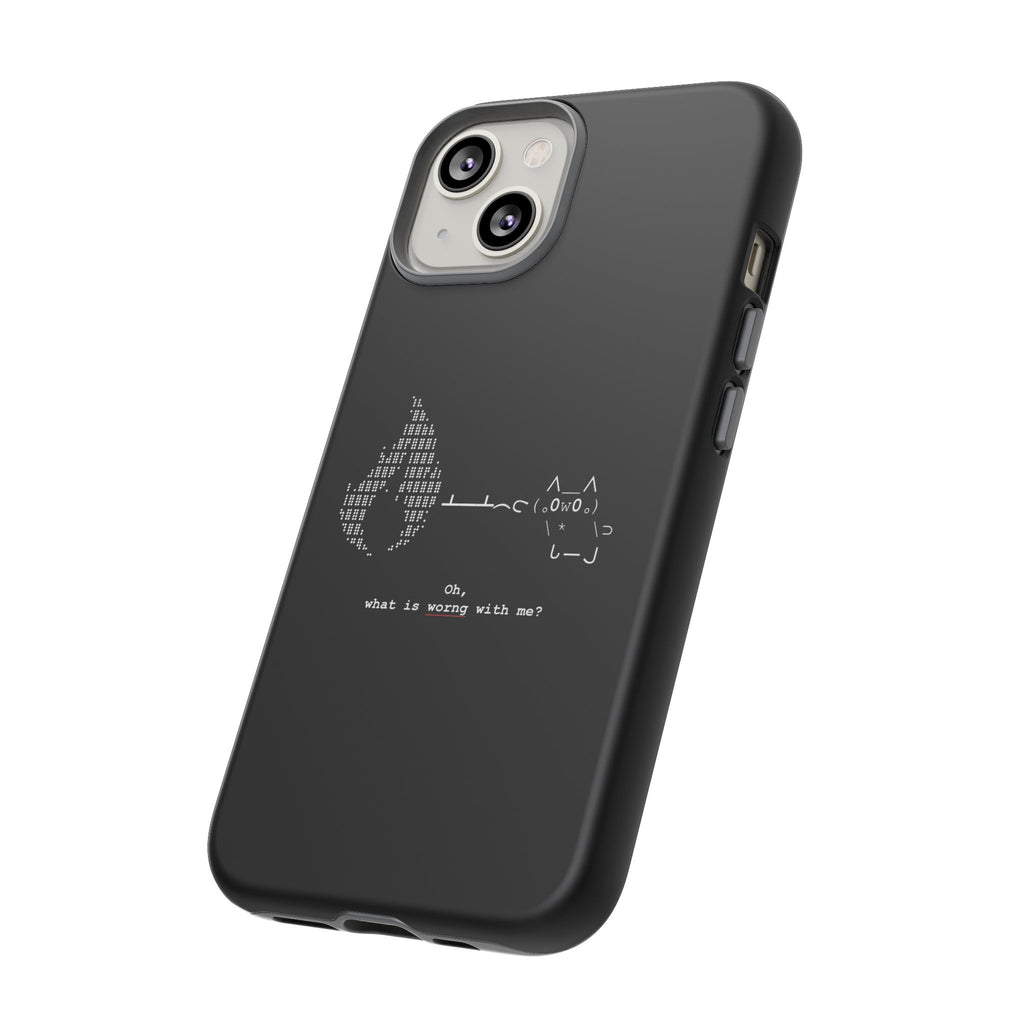 "Atrophy" ASCII Art Phonecase
