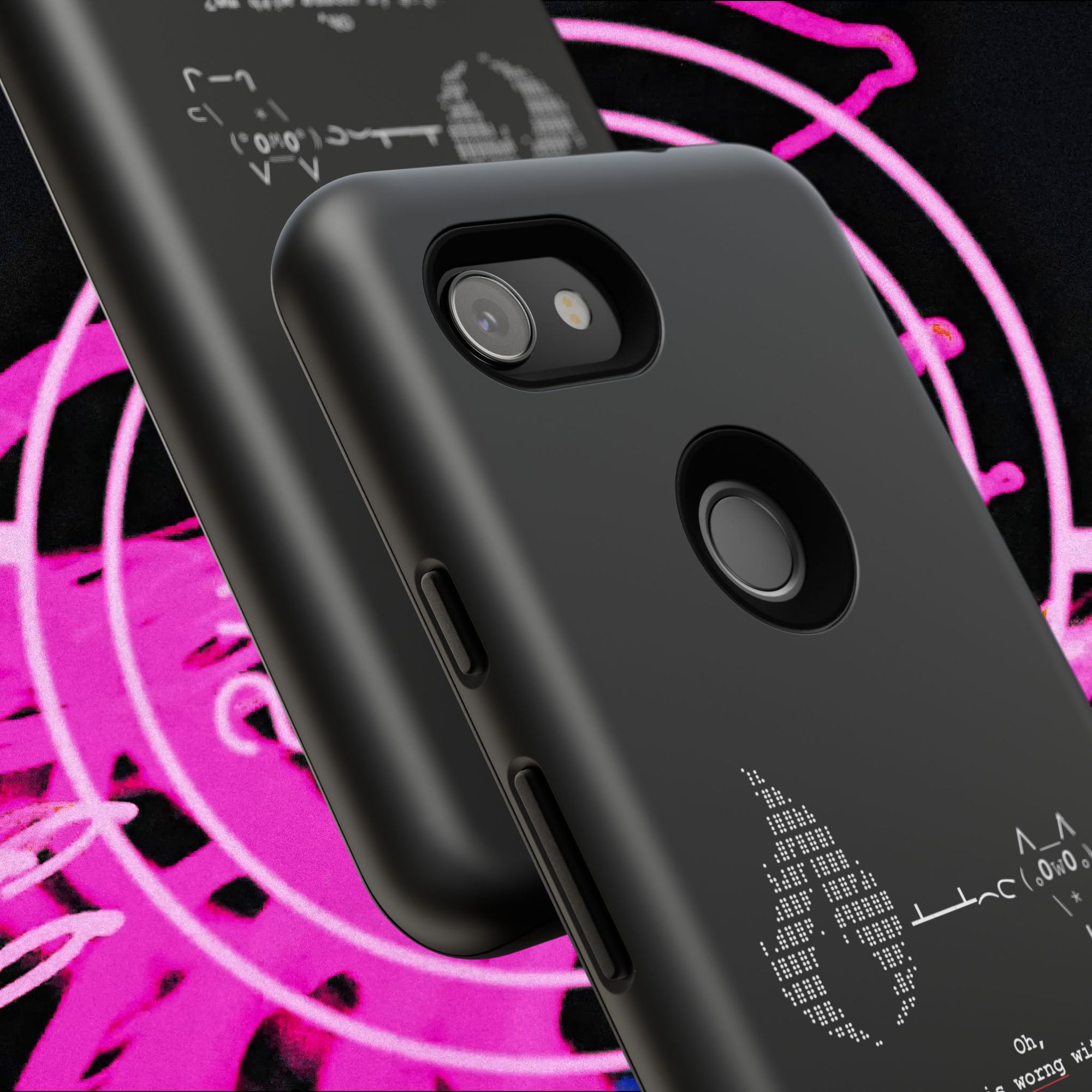 "Atrophy" ASCII Art Phonecase