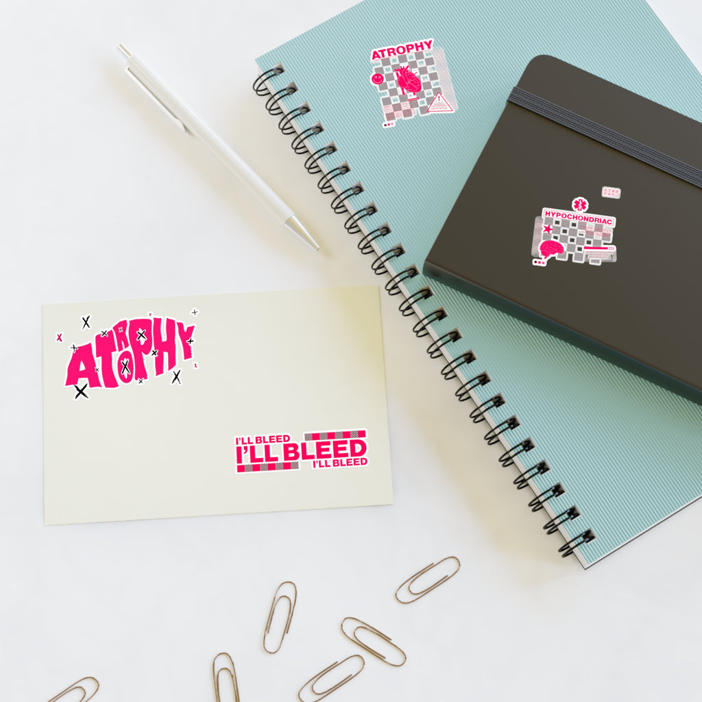 "Atrophy" Sticker Sheet