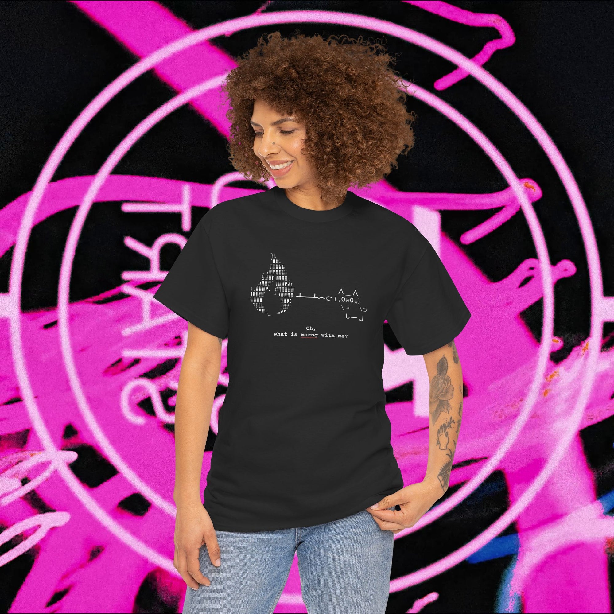 "Atrophy" ASCII Art T-Shirt