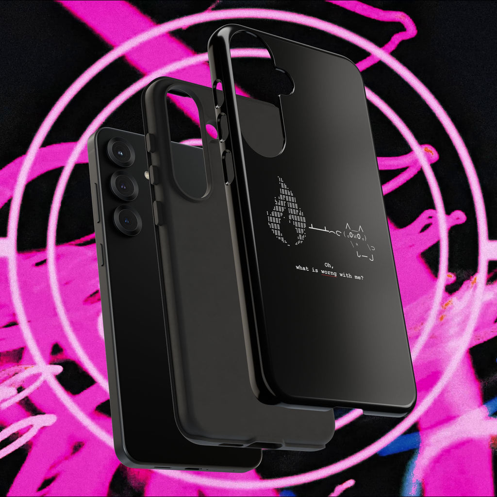 "Atrophy" ASCII Art Phonecase