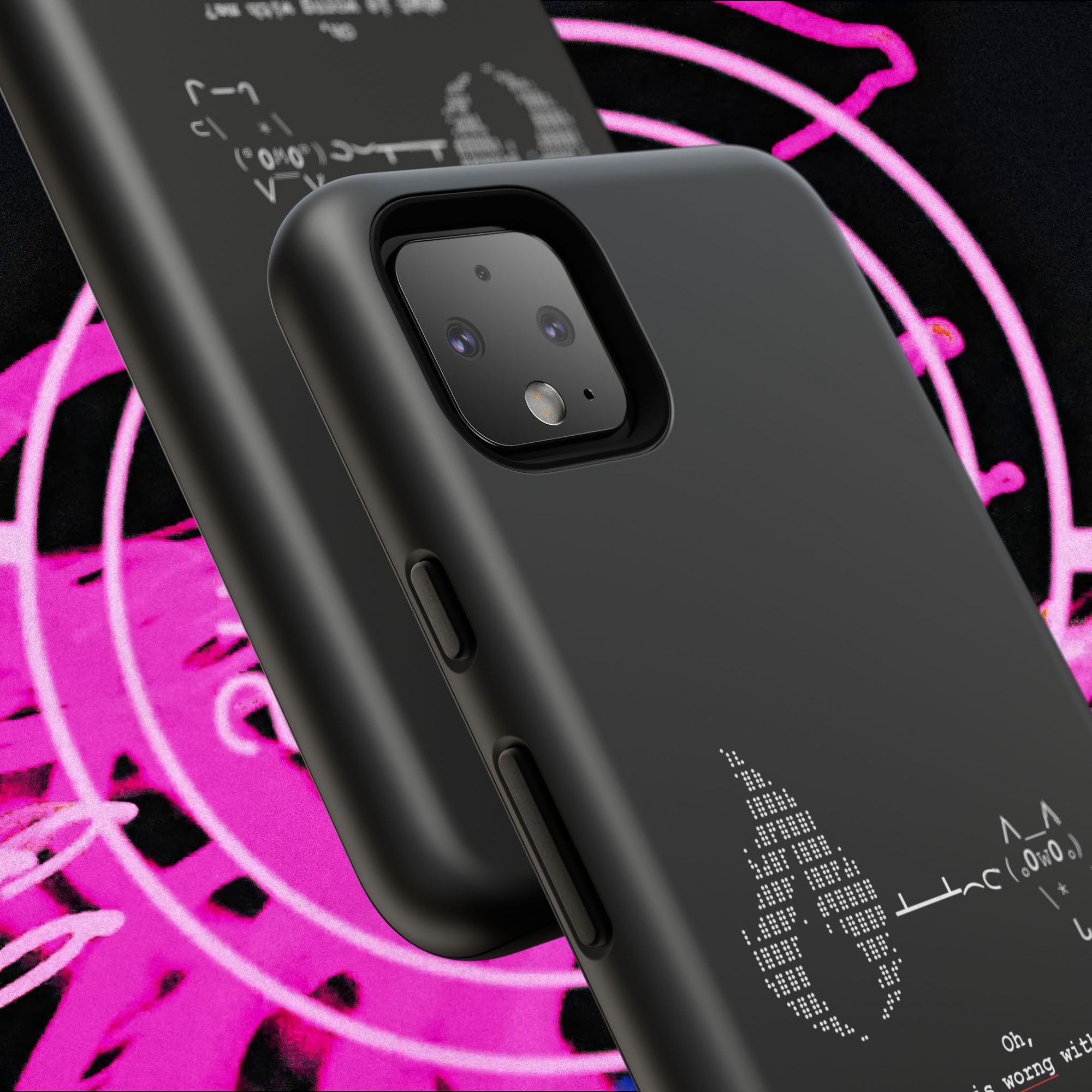 "Atrophy" ASCII Art Phonecase