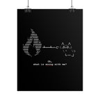 "Atrophy" ASCII Art Poster