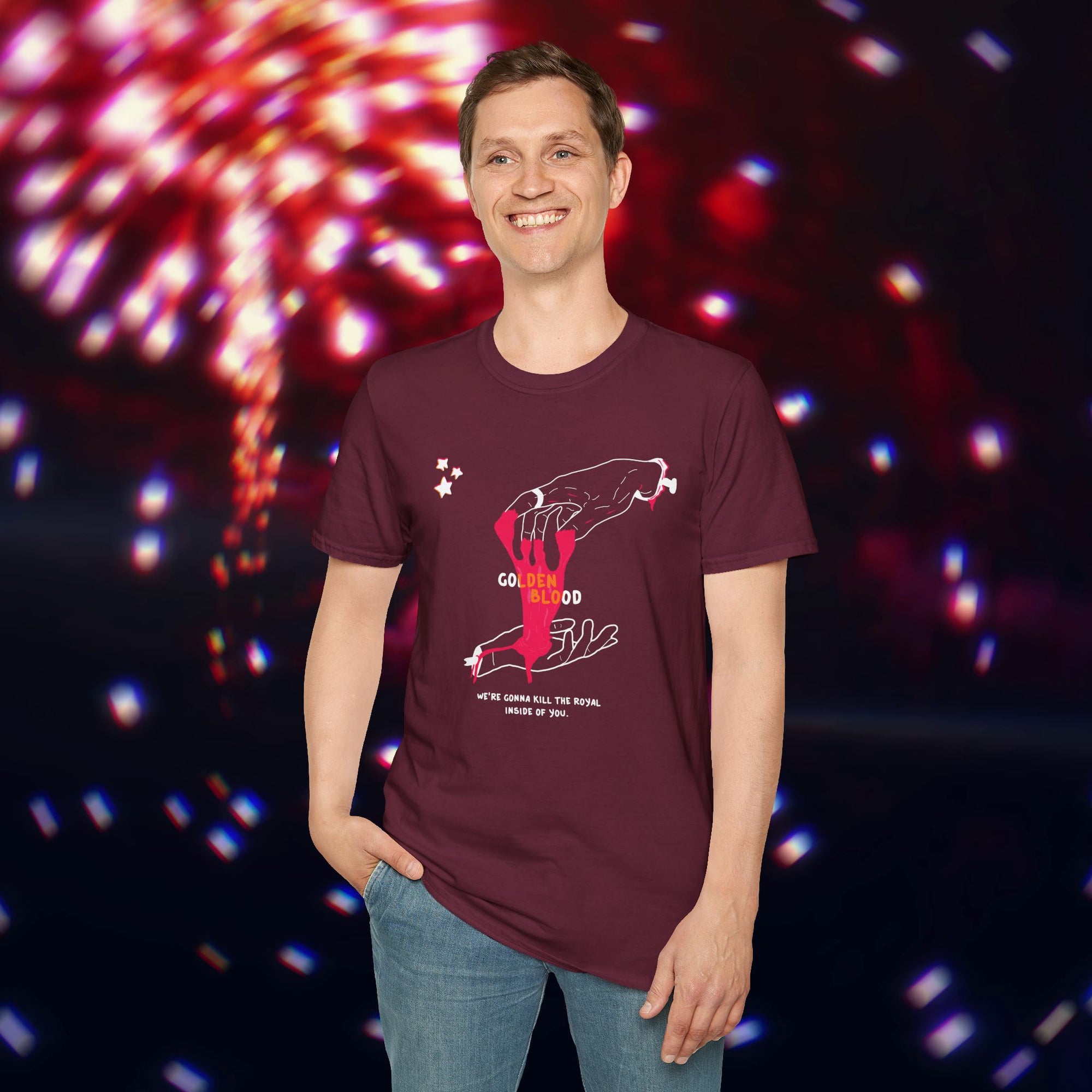 "Golden Blood" Severed Hands T-Shirt