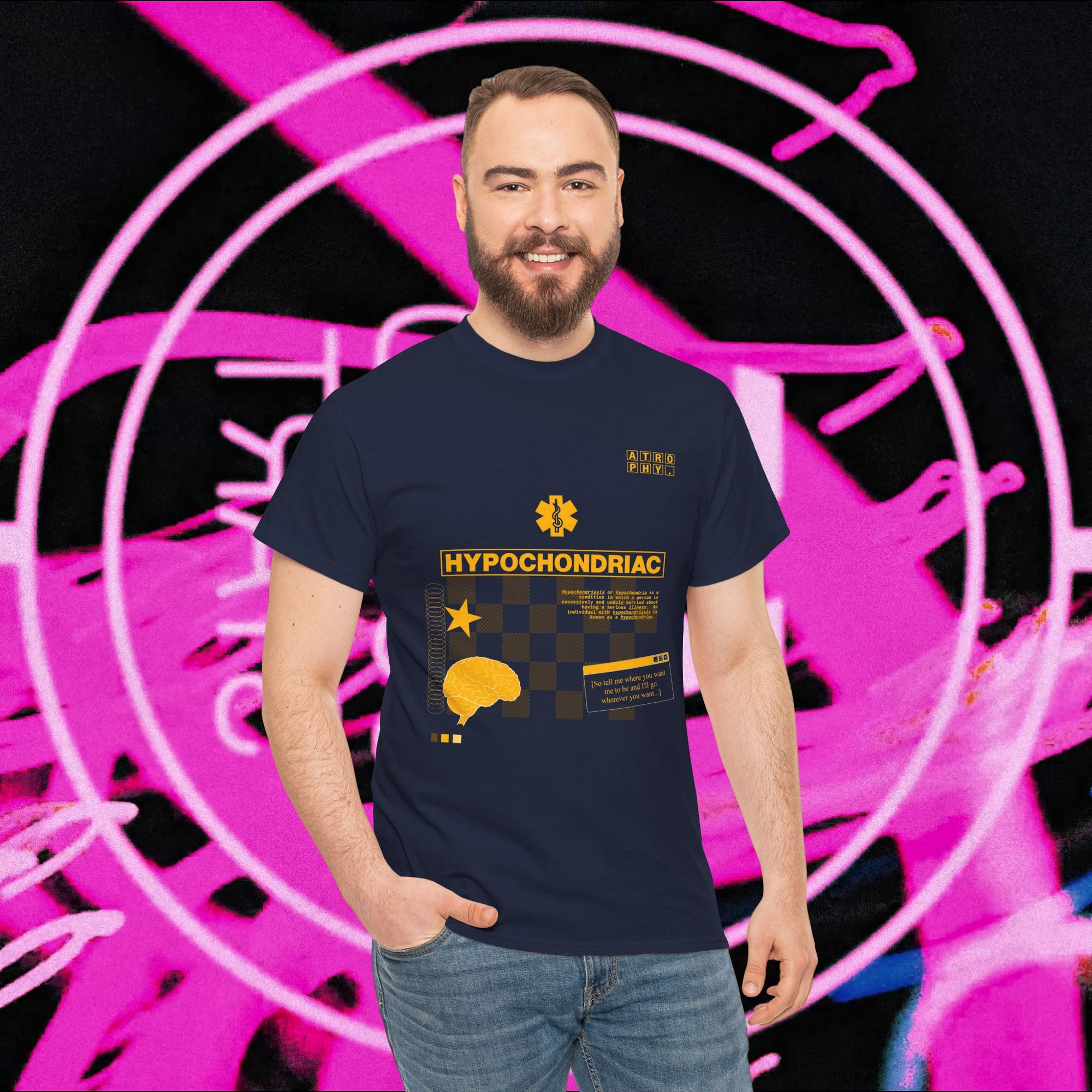 "Atrophy" Hypochondriac Brutalist T-Shirt