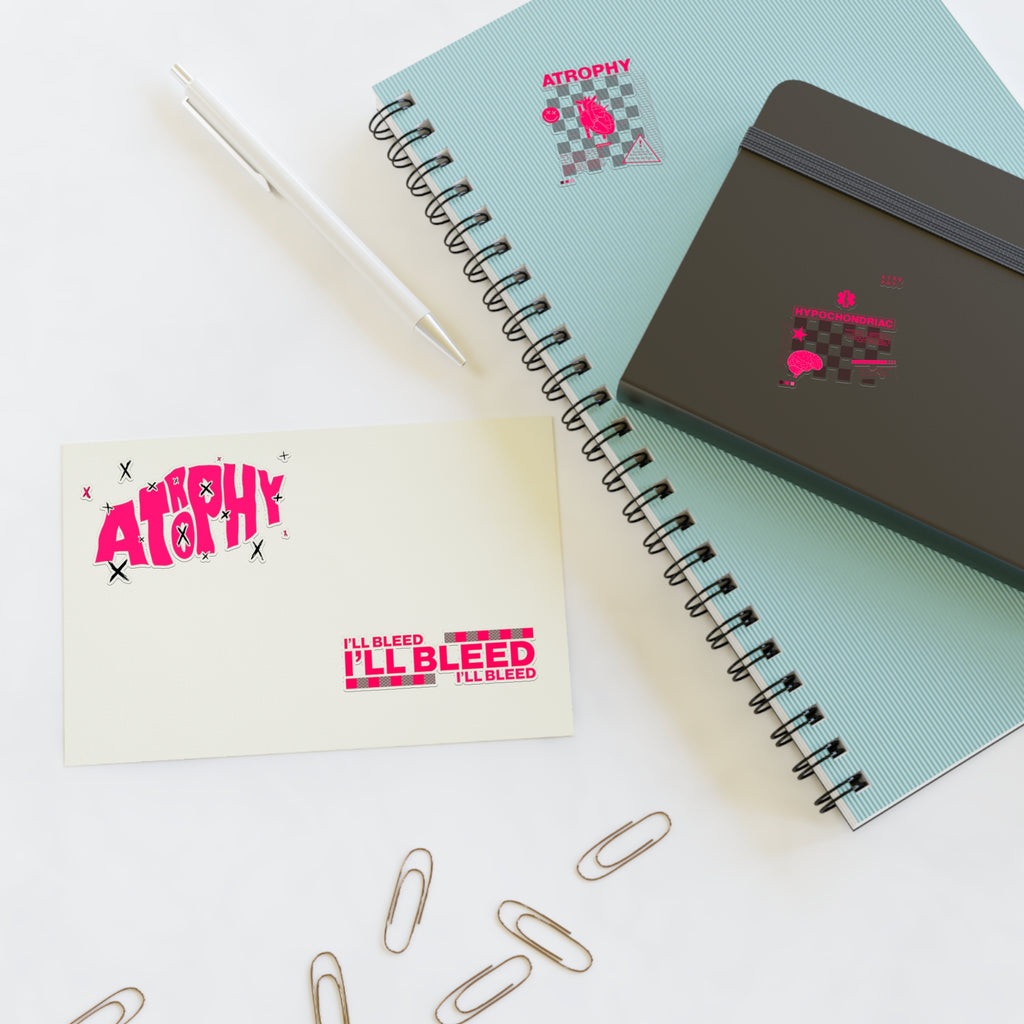 "Atrophy" Sticker Sheet