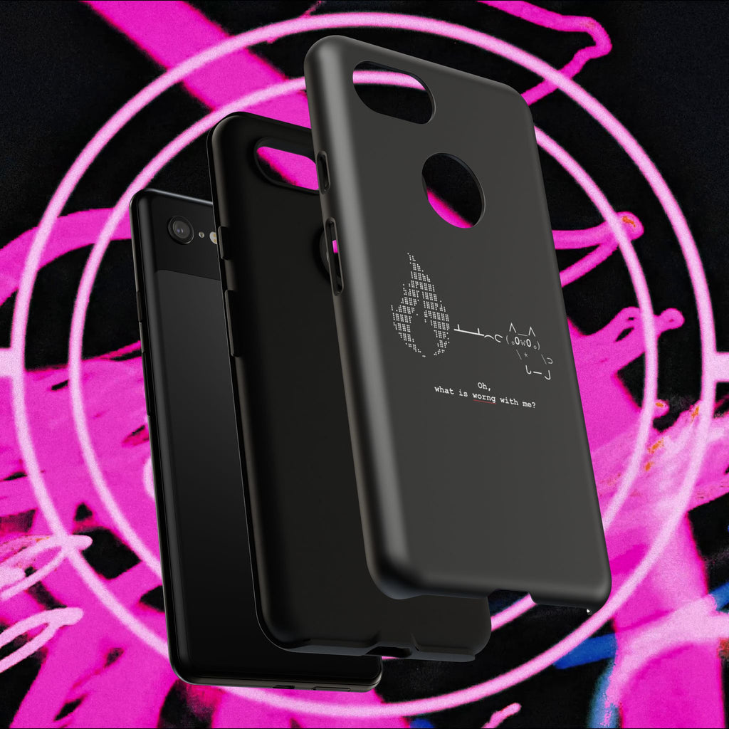 "Atrophy" ASCII Art Phonecase