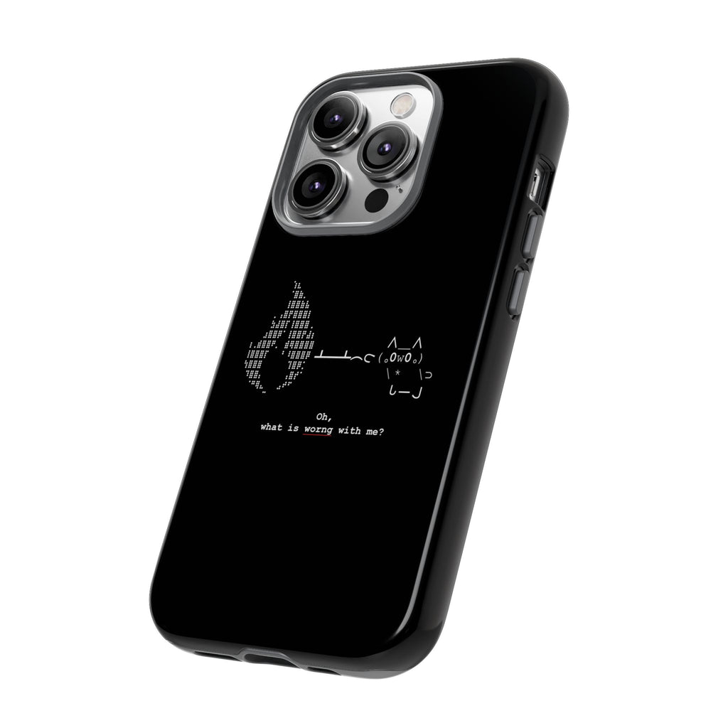 "Atrophy" ASCII Art Phonecase