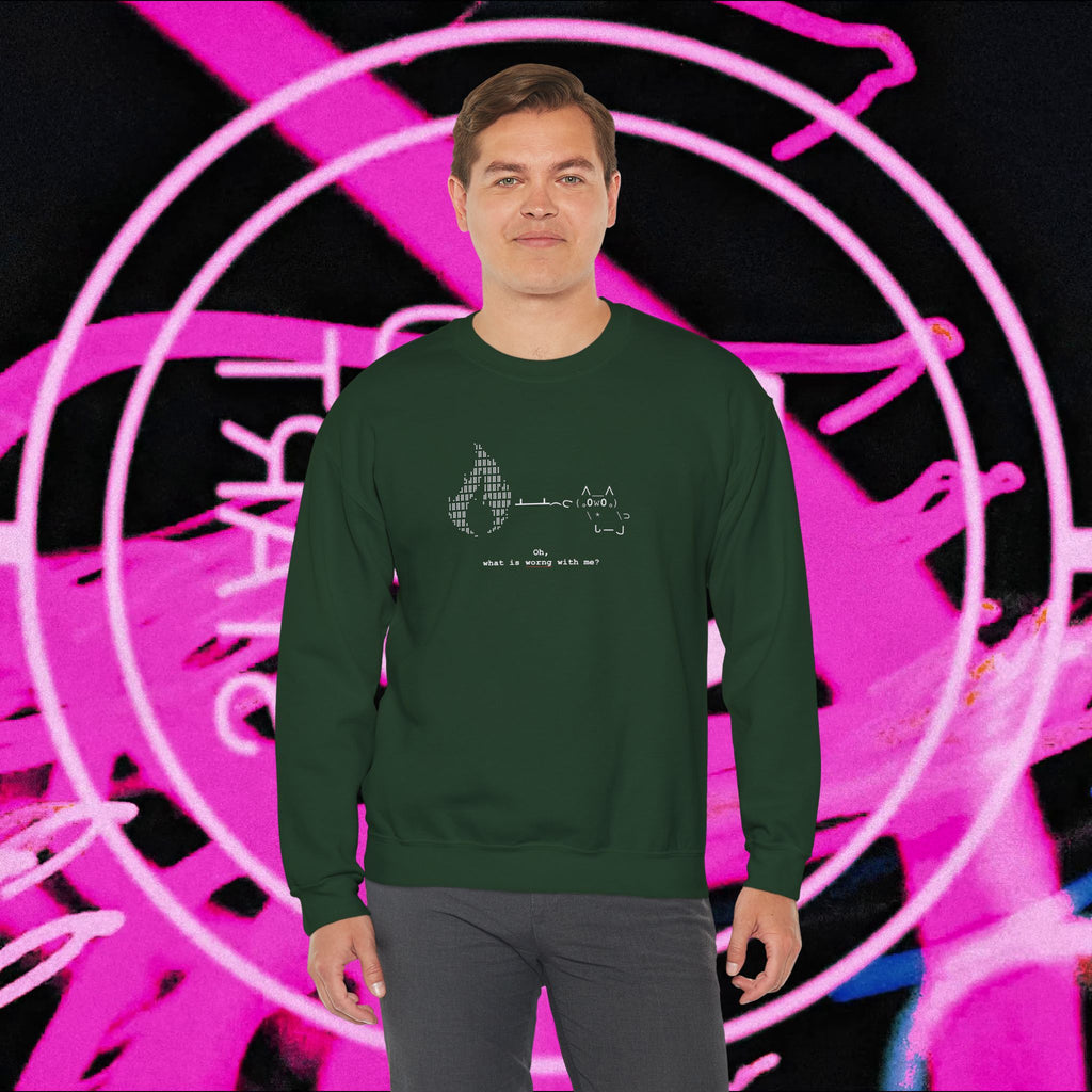 "Atrophy" ASCII Art Sweatshirt
