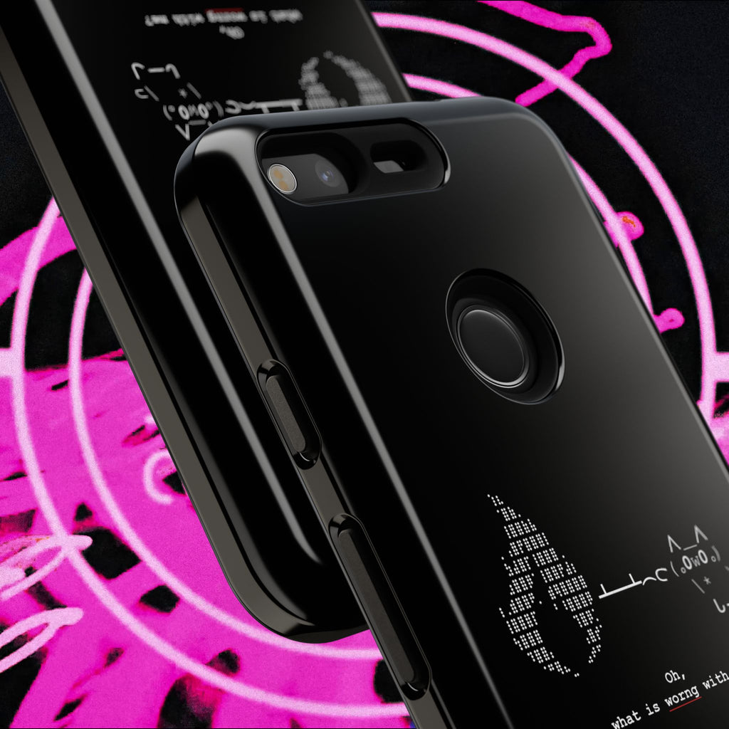 "Atrophy" ASCII Art Phonecase