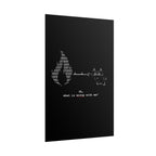 "Atrophy" ASCII Art Poster