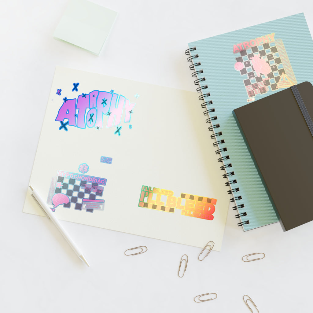 "Atrophy" Sticker Sheet