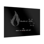 "Atrophy" ASCII Art Poster