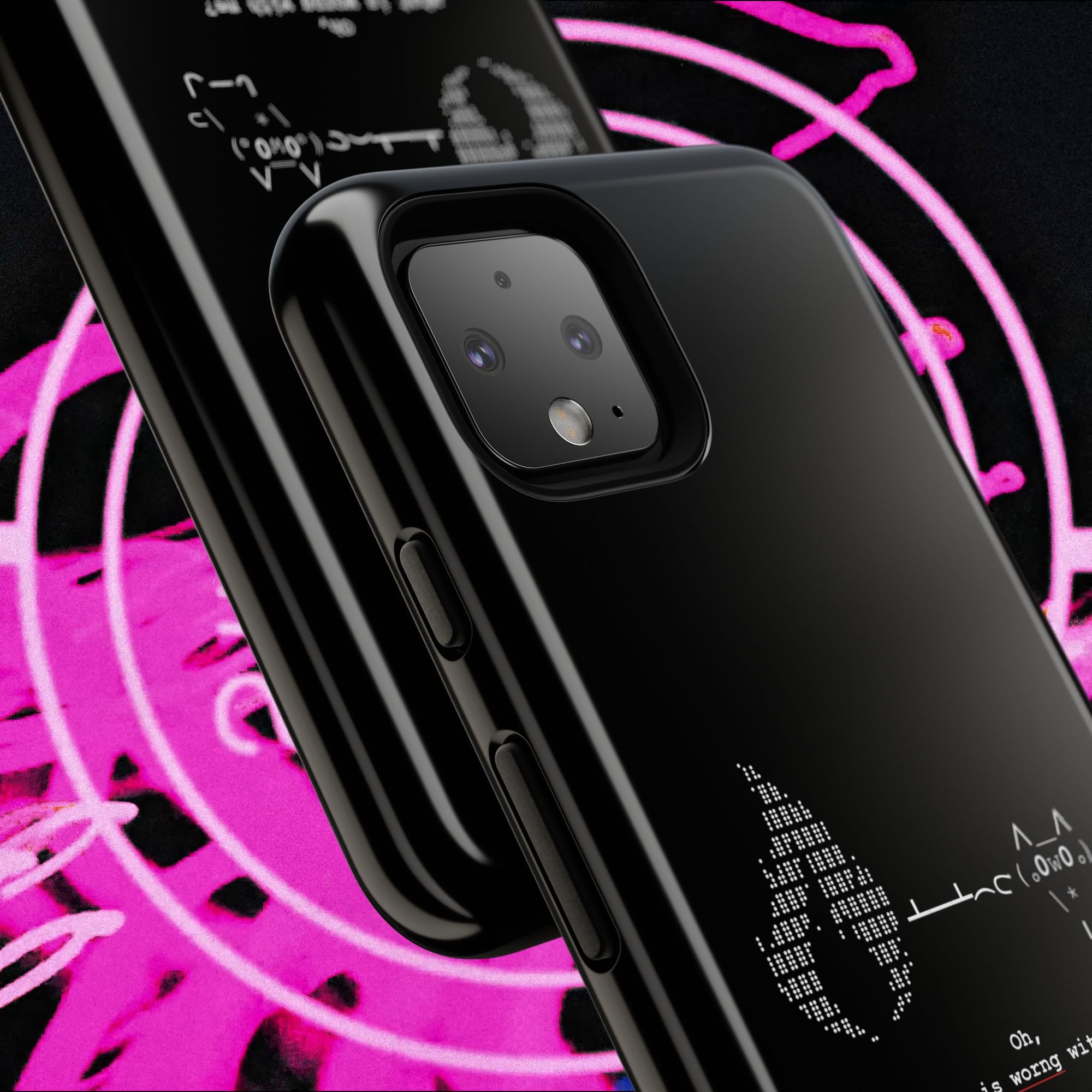 "Atrophy" ASCII Art Phonecase
