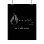 "Atrophy" ASCII Art Poster