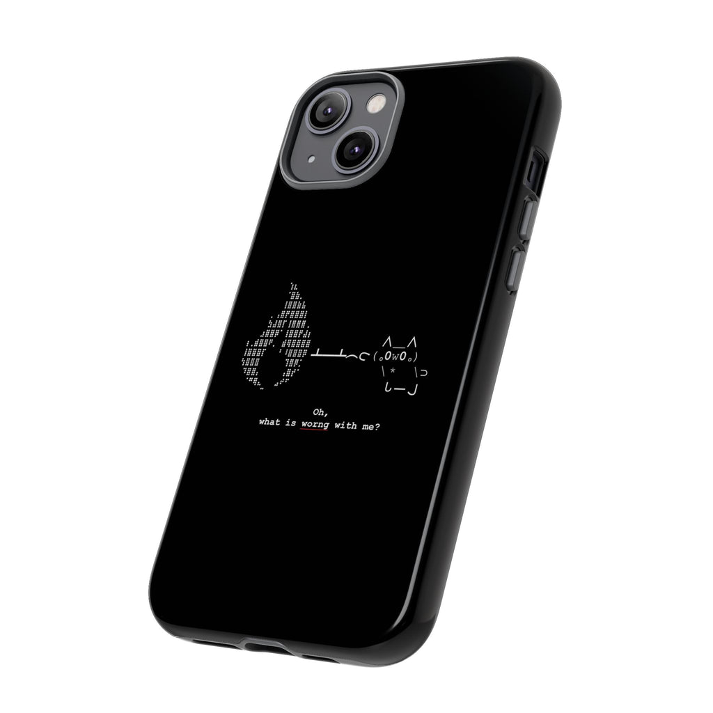 "Atrophy" ASCII Art Phonecase
