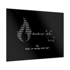 "Atrophy" ASCII Art Poster