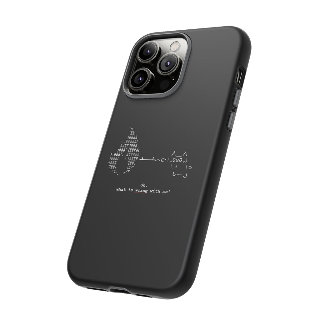 "Atrophy" ASCII Art Phonecase