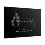 "Atrophy" ASCII Art Poster