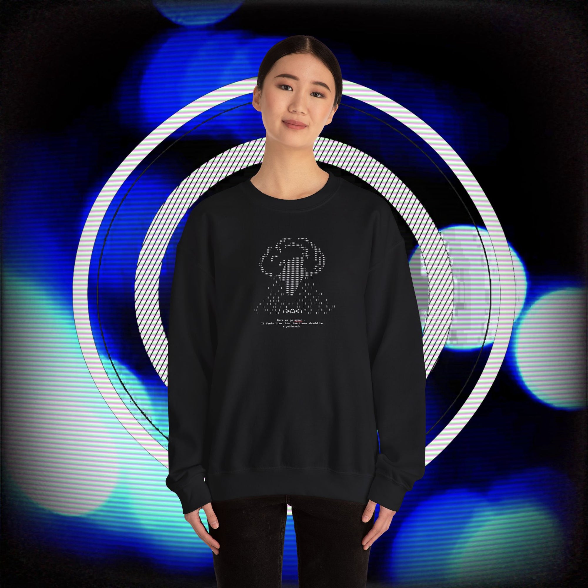 "Storm" ASCII Art Sweatshirt