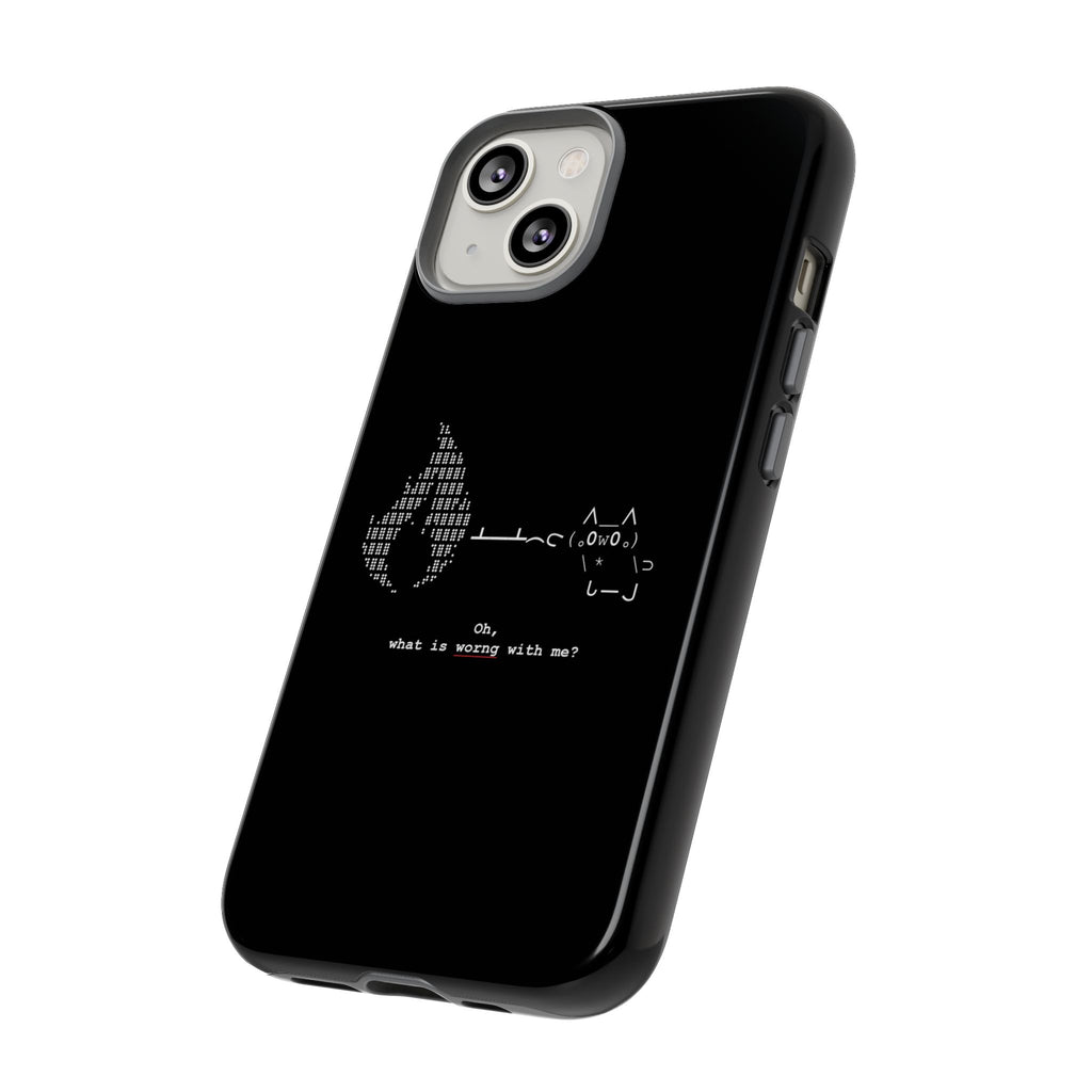 "Atrophy" ASCII Art Phonecase