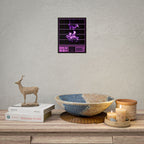 “Never Fall For Her” Brutalist Poster (Purple)