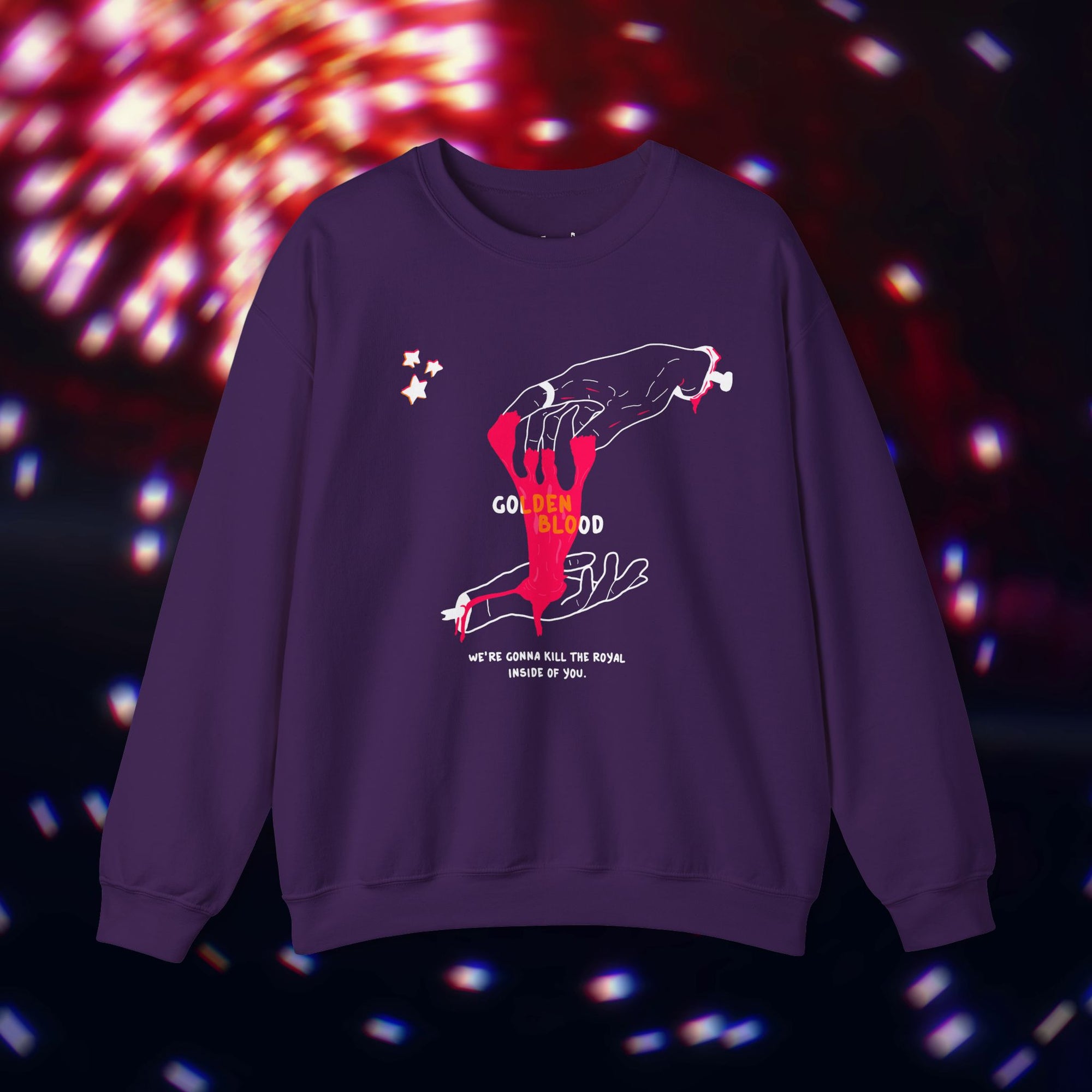"Golden Blood" Severed Hands Sweater