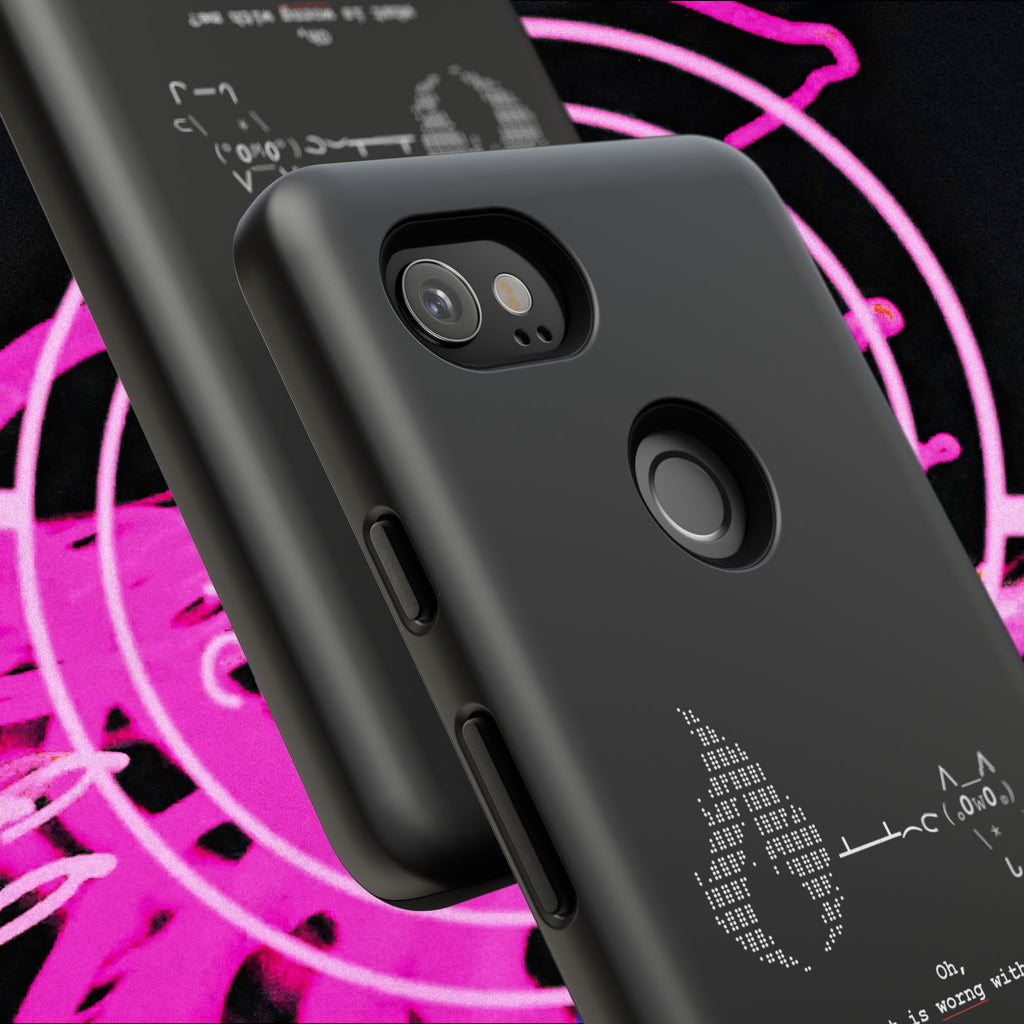 "Atrophy" ASCII Art Phonecase