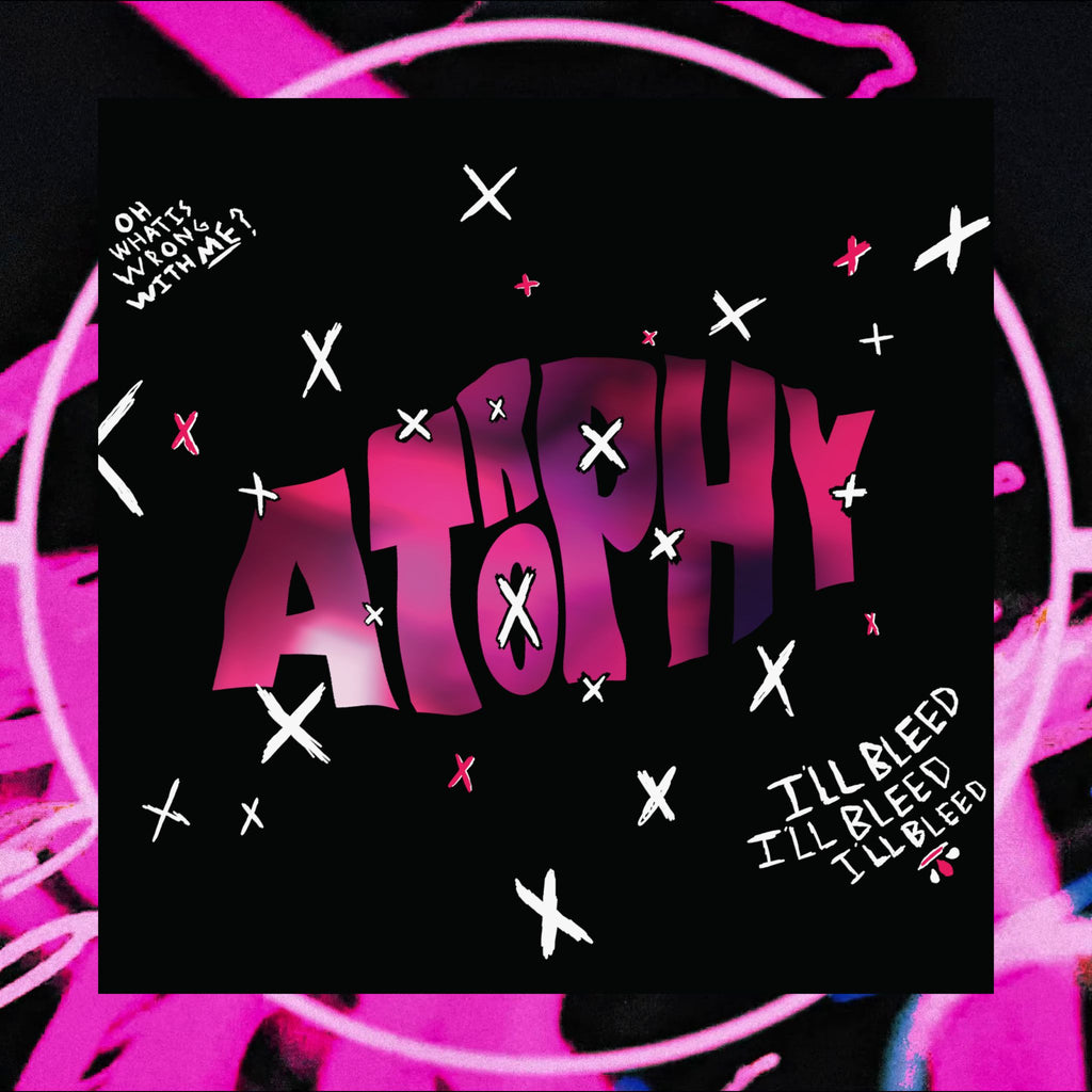 "Atrophy" X-Trophy Poster (Black)