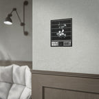 “Never Fall For Her” Brutalist Poster (White)