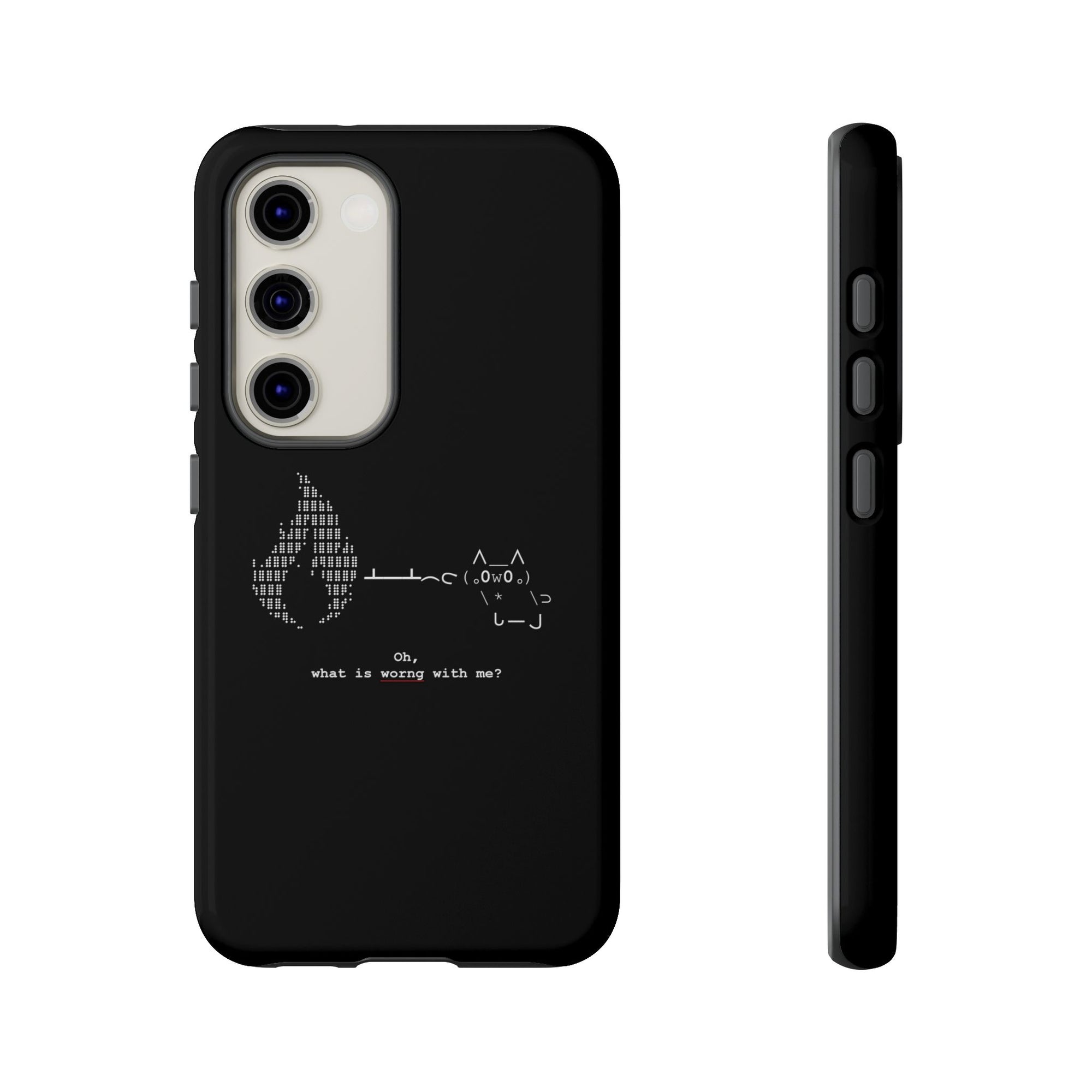 "Atrophy" ASCII Art Phonecase