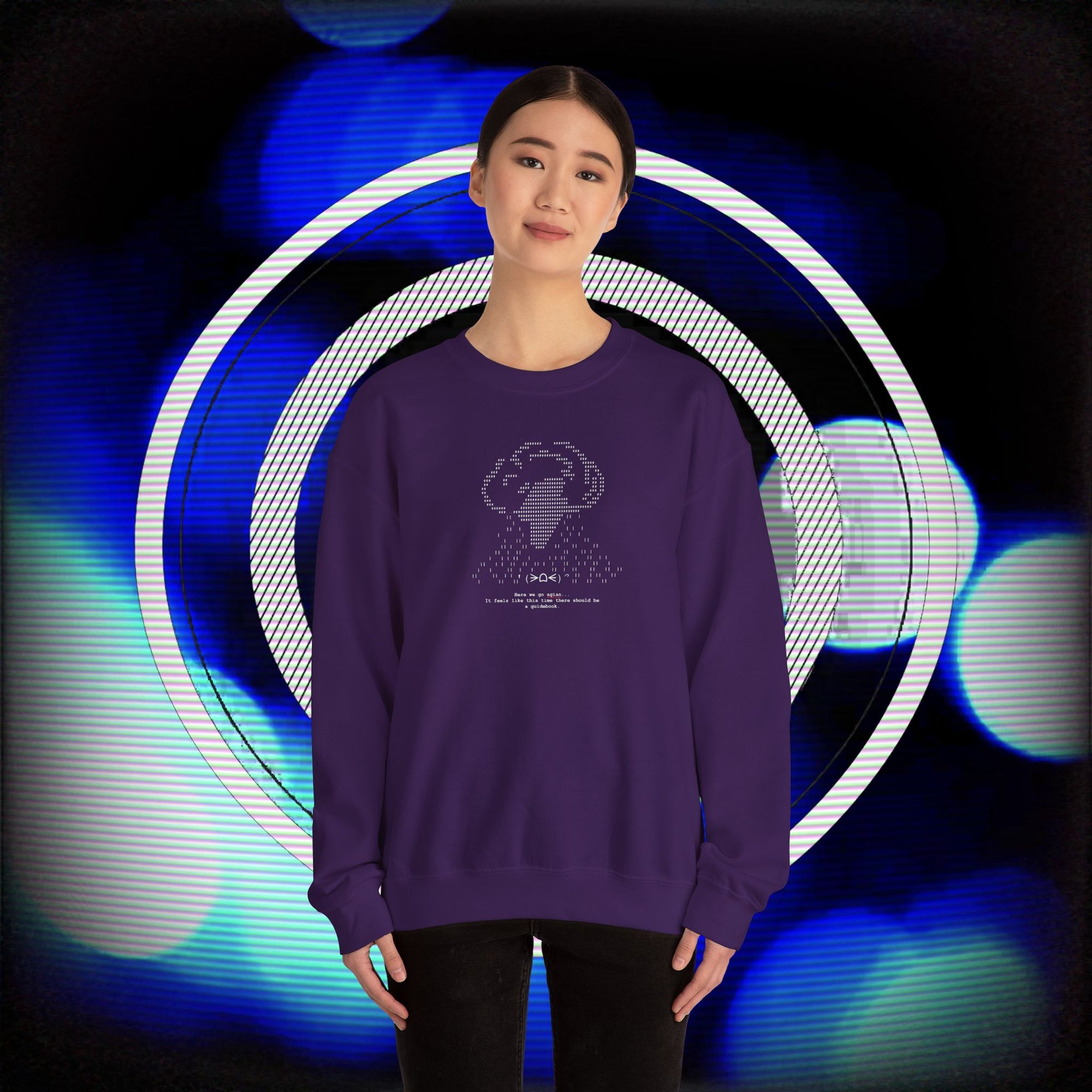 "Storm" ASCII Art Sweatshirt