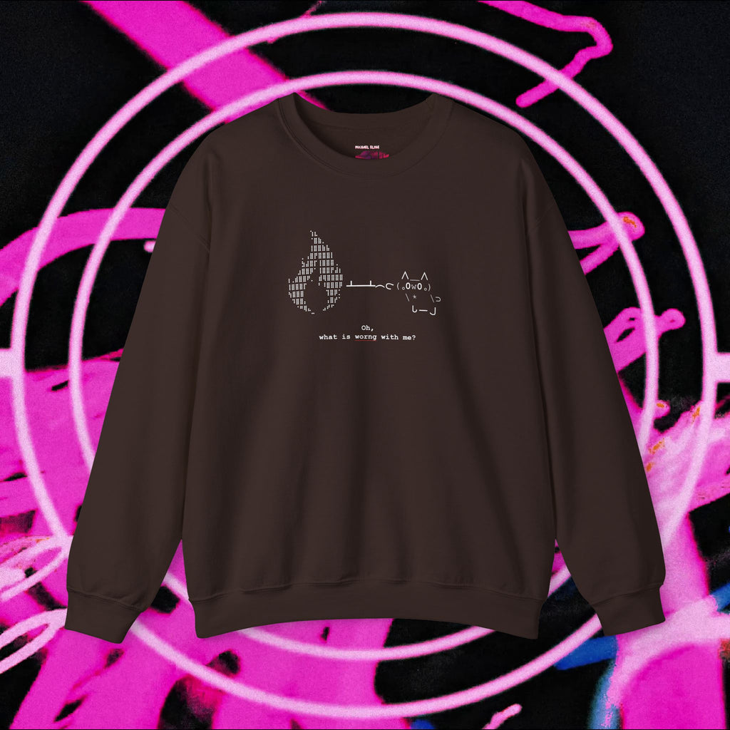 "Atrophy" ASCII Art Sweatshirt